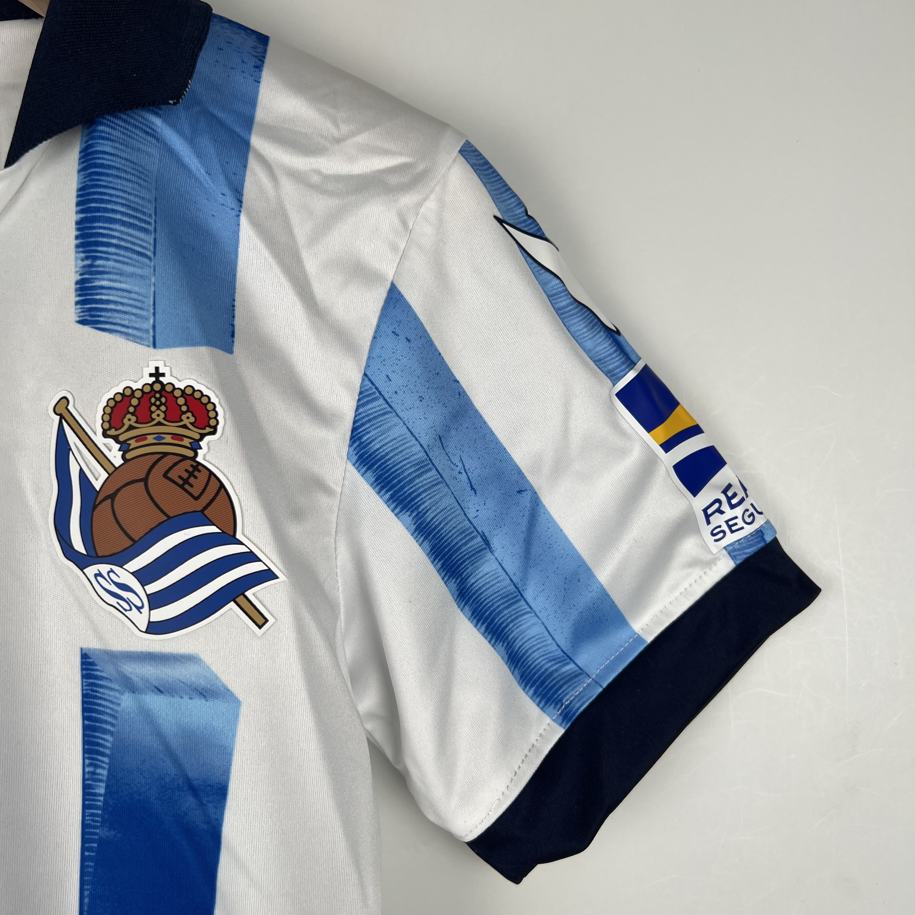 Real Sociedad 23-24 Home Stadium Kids Kit - SOCCERDEALSHOP