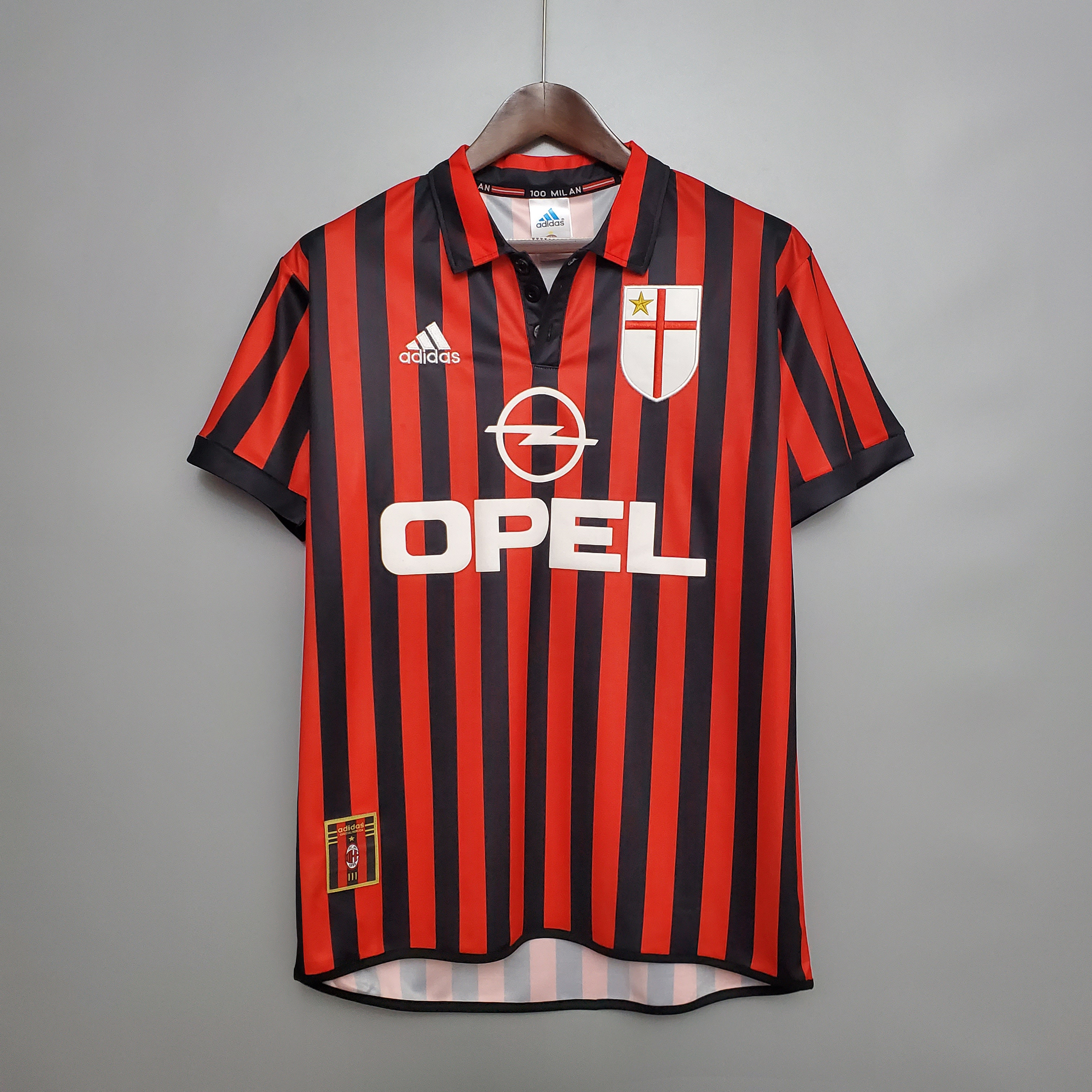 Retro AC Milan 99-00 Home Stadium Jersey - SOCCERDEALSHOP