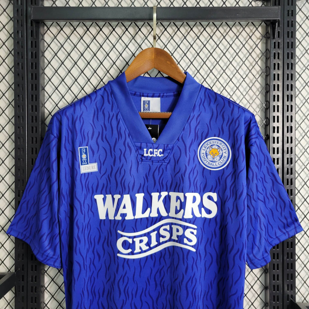 Retro Leicester city 1992-94 Home Stadium Jersey - SOCCERDEALSHOP