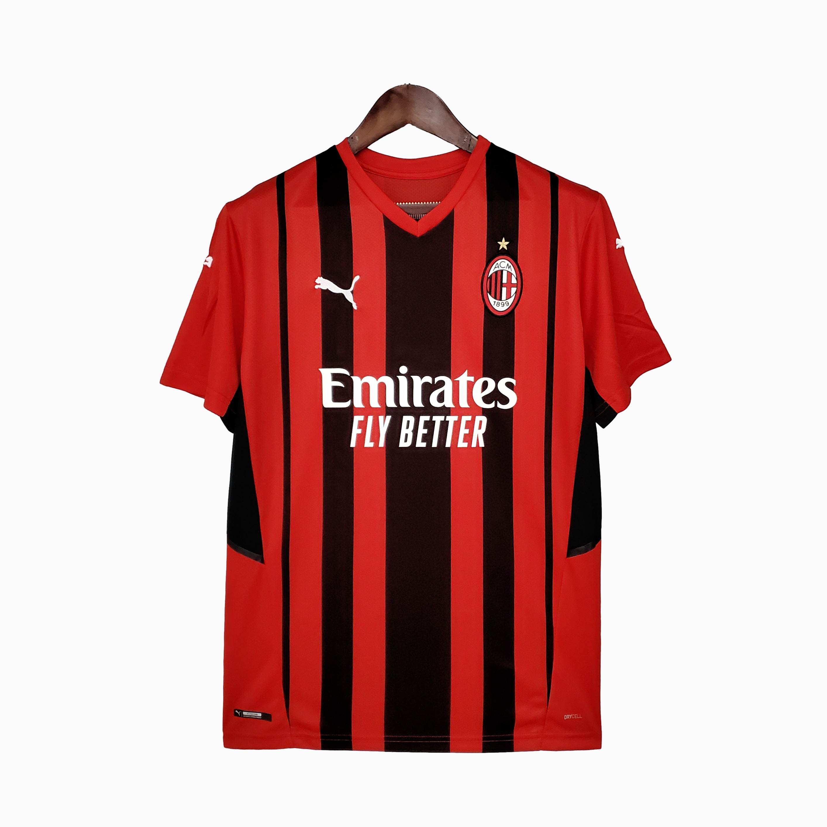 Retro AC Milan 2021-22 Home Stadium Jersey - SOCCERDEALSHOP