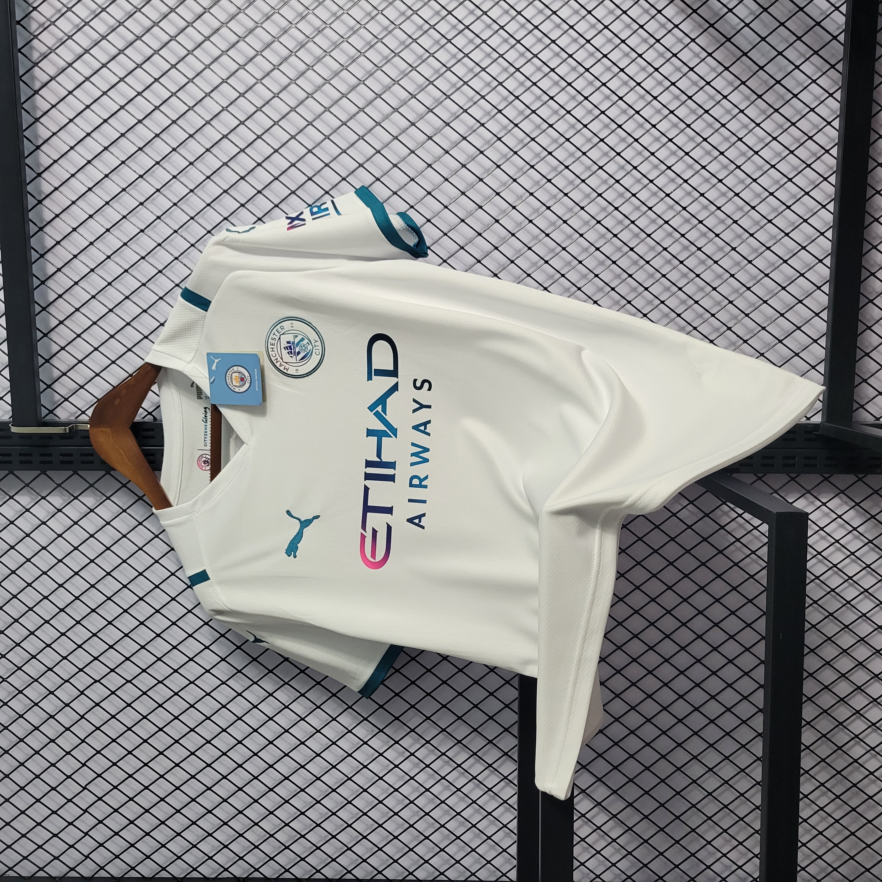 Manchester City 21-22 Away Stadium Jersey - Fans Version - SOCCERDEALSHOP