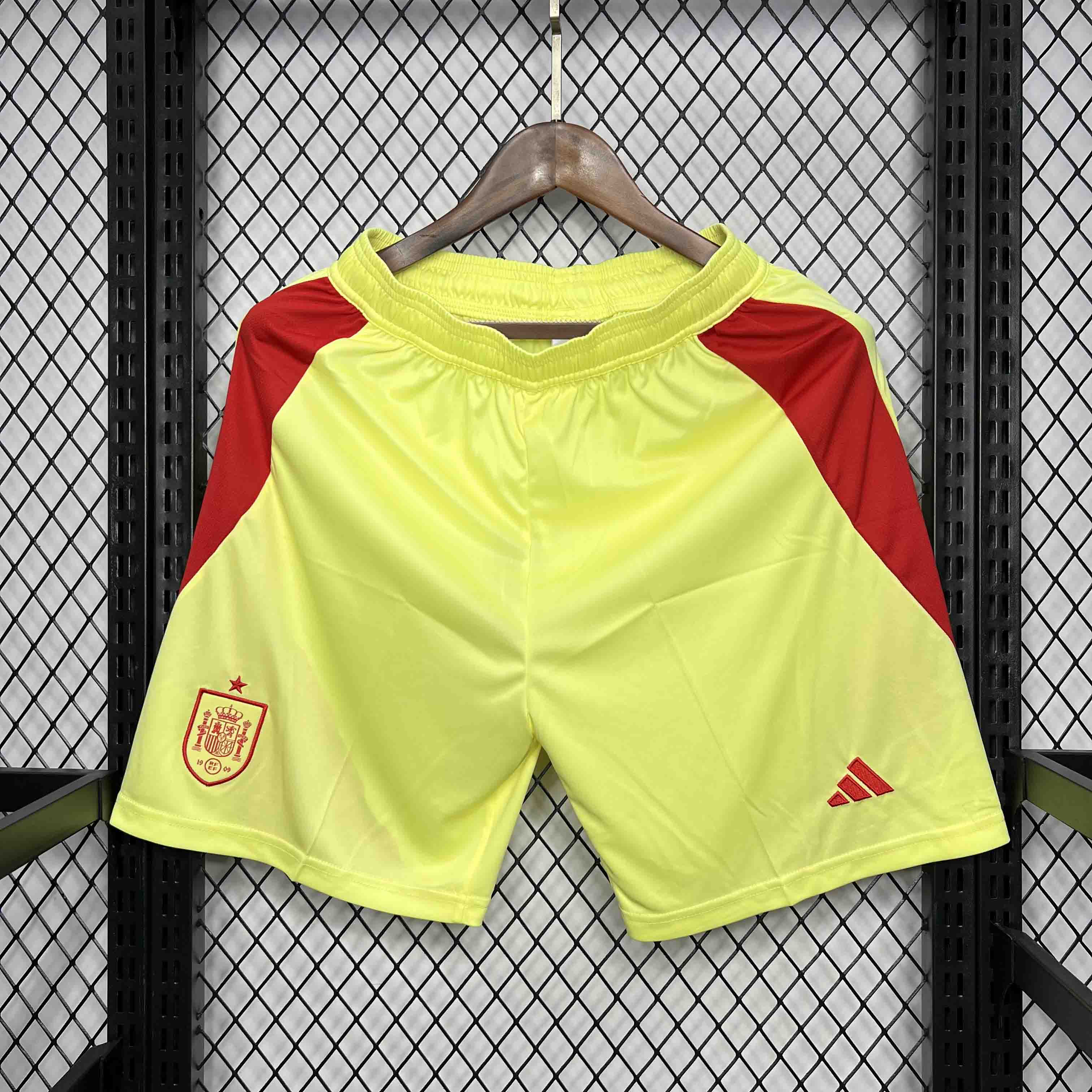 Spain 2024 Away Shorts - Fans Version - SOCCERDEALSHOP
