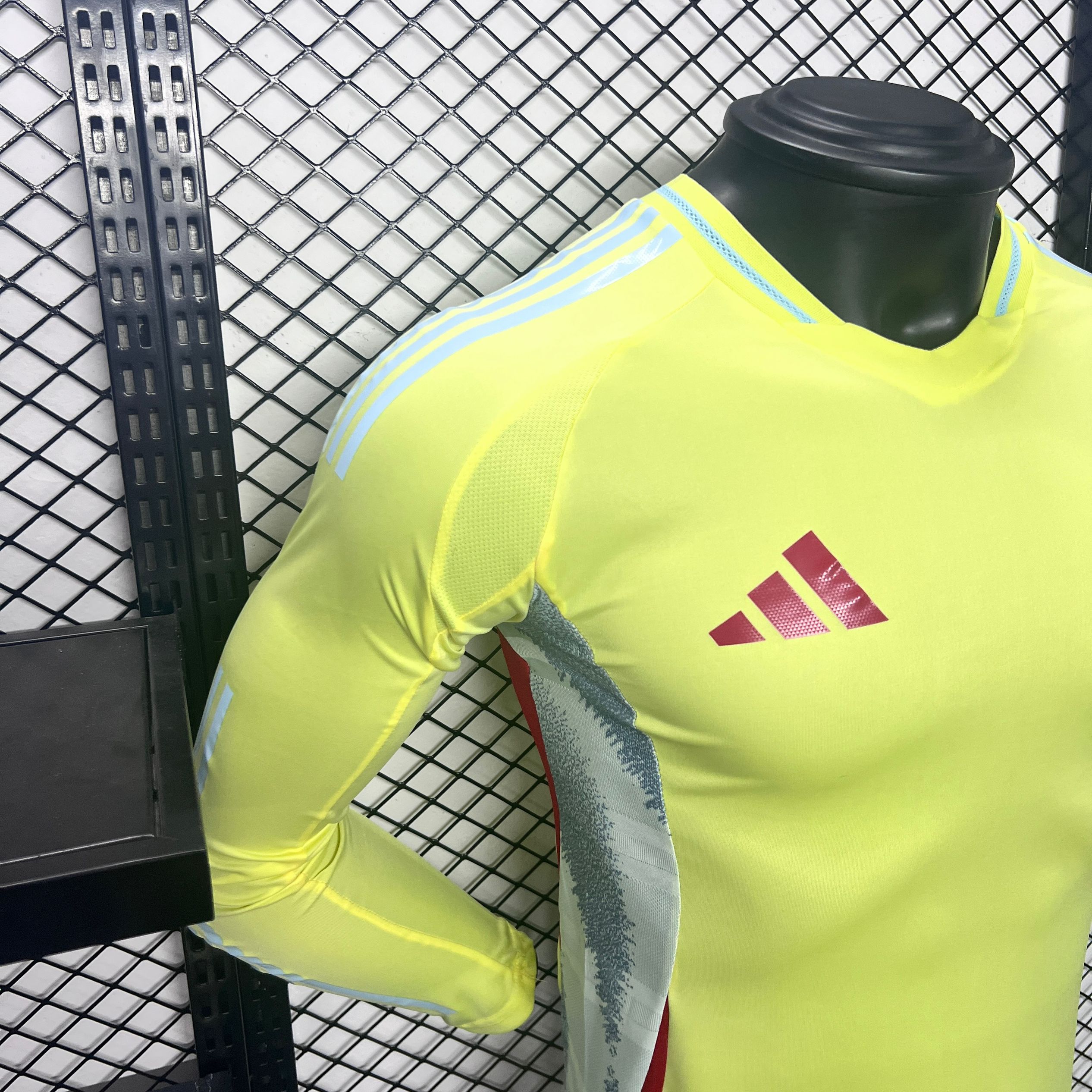 Spain 2024 Away Long Sleeve Jersey - Player Version - SOCCERDEALSHOP