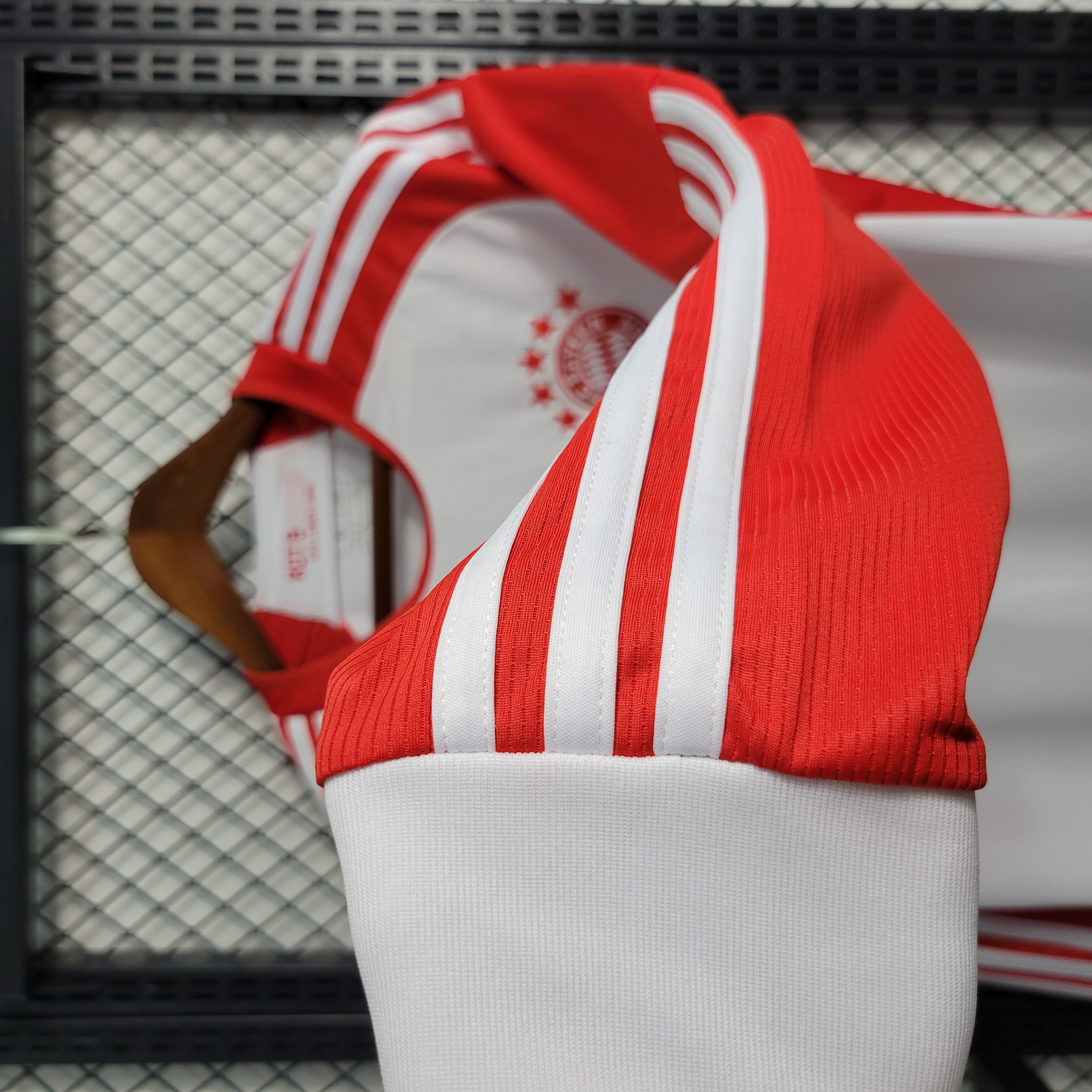 Bayern Munich 23-24 Home Long Sleeve Jersey - Fans Version - SOCCERDEALSHOP