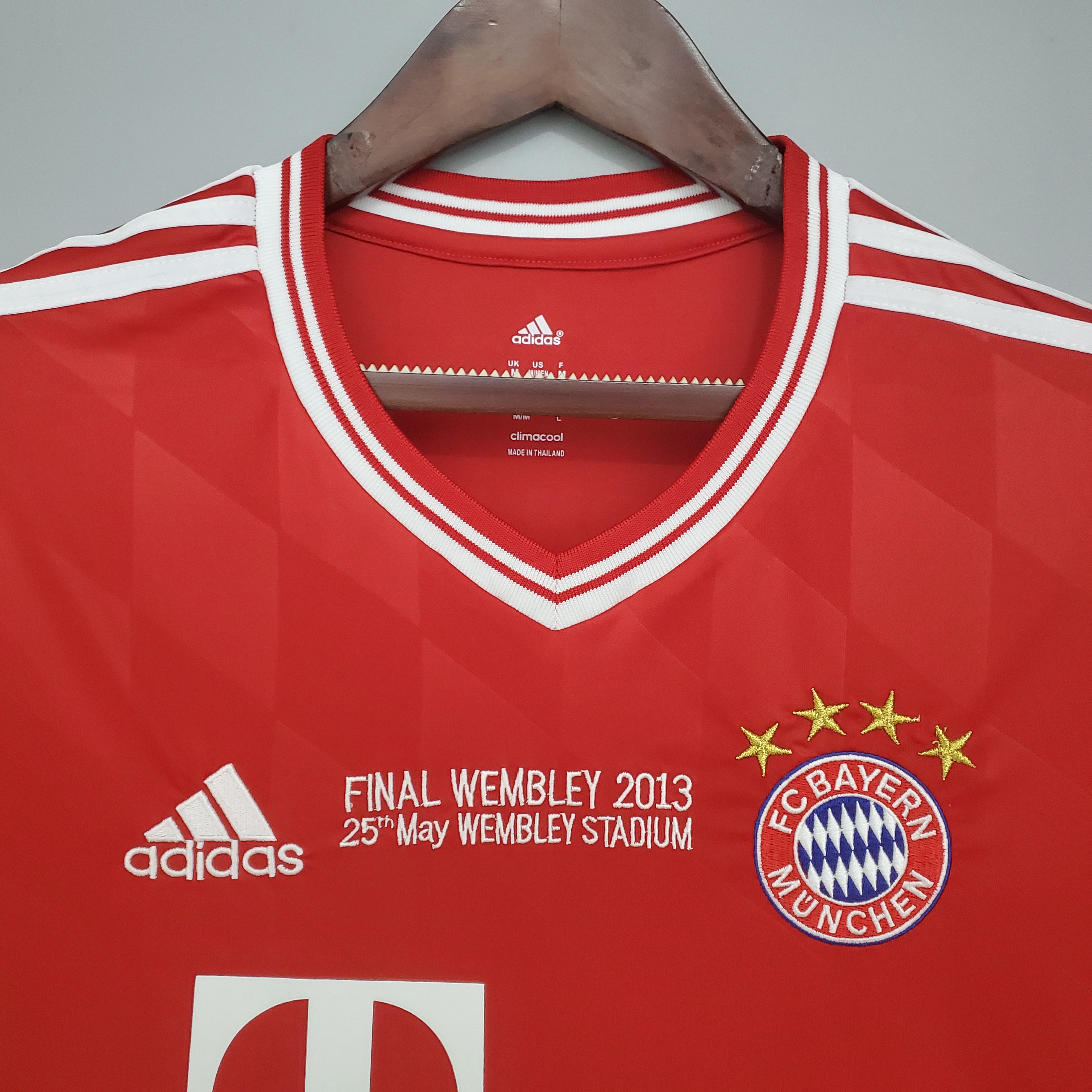 Retro Bayern Munich 13-14 Champions League Final Home Stadium Jersey - SOCCERDEALSHOP