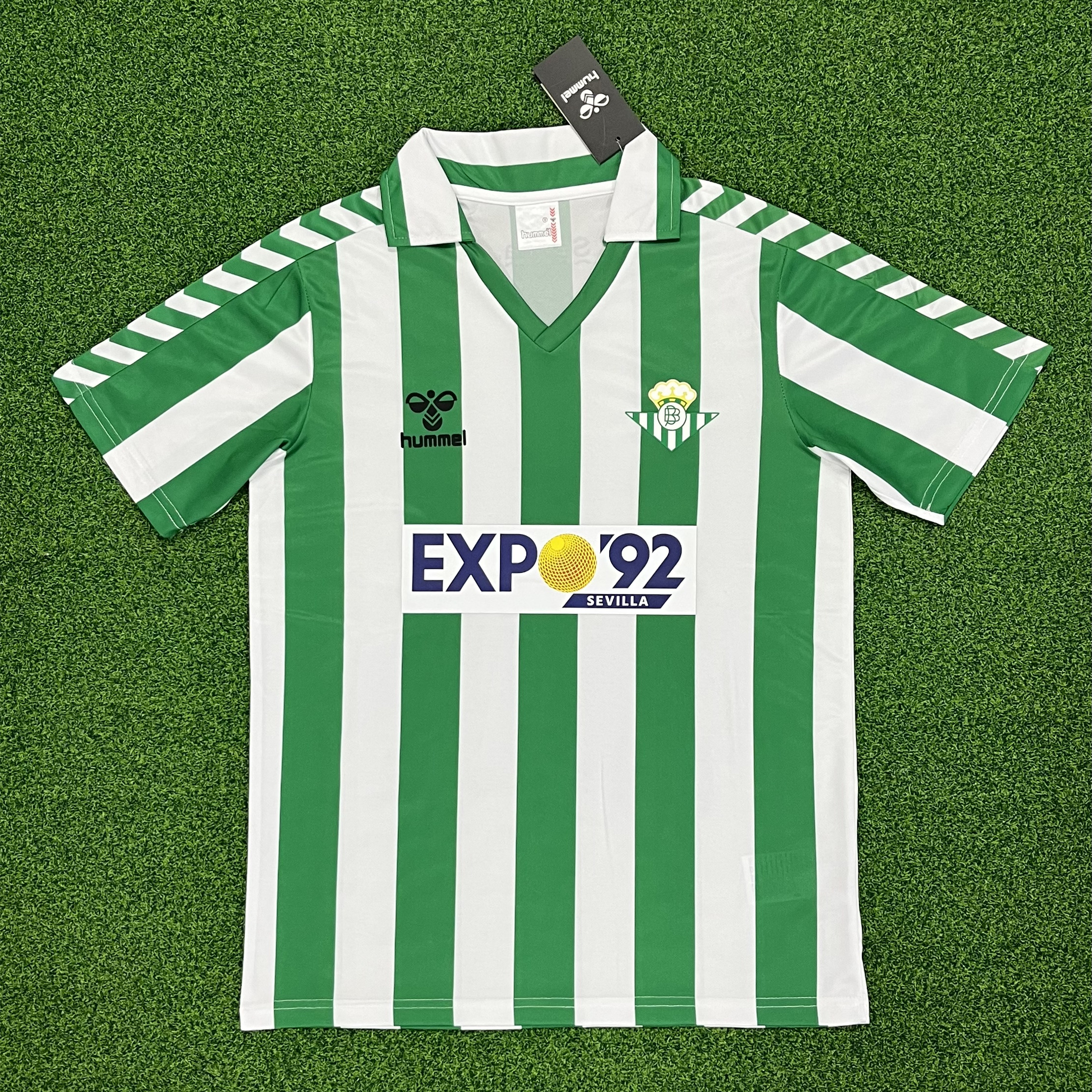 Retro Real Betis 1988-89 Home Stadium Jersey - SOCCERDEALSHOP