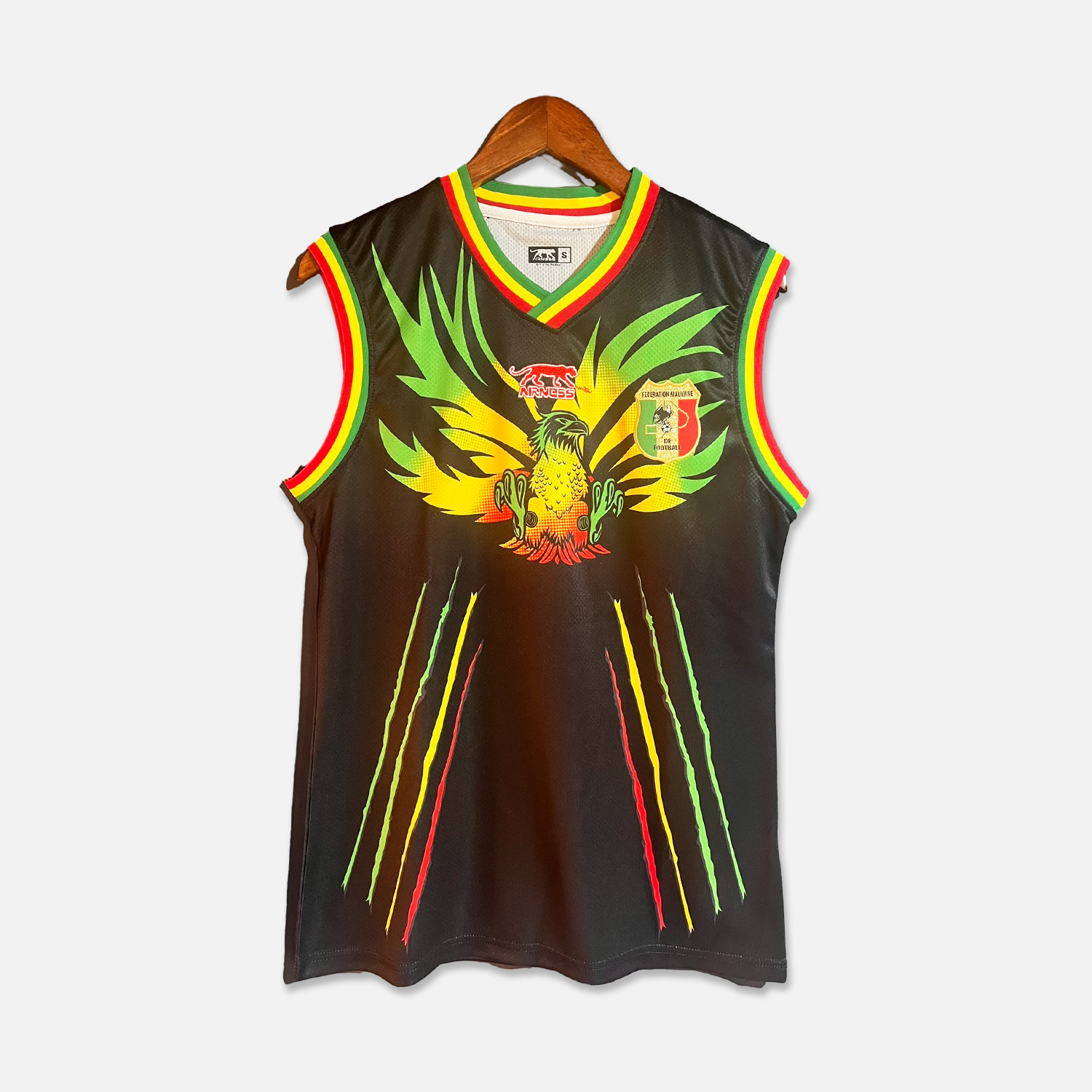 Mali 23-24 Training Vest - Green & Black - SOCCERDEALSHOP