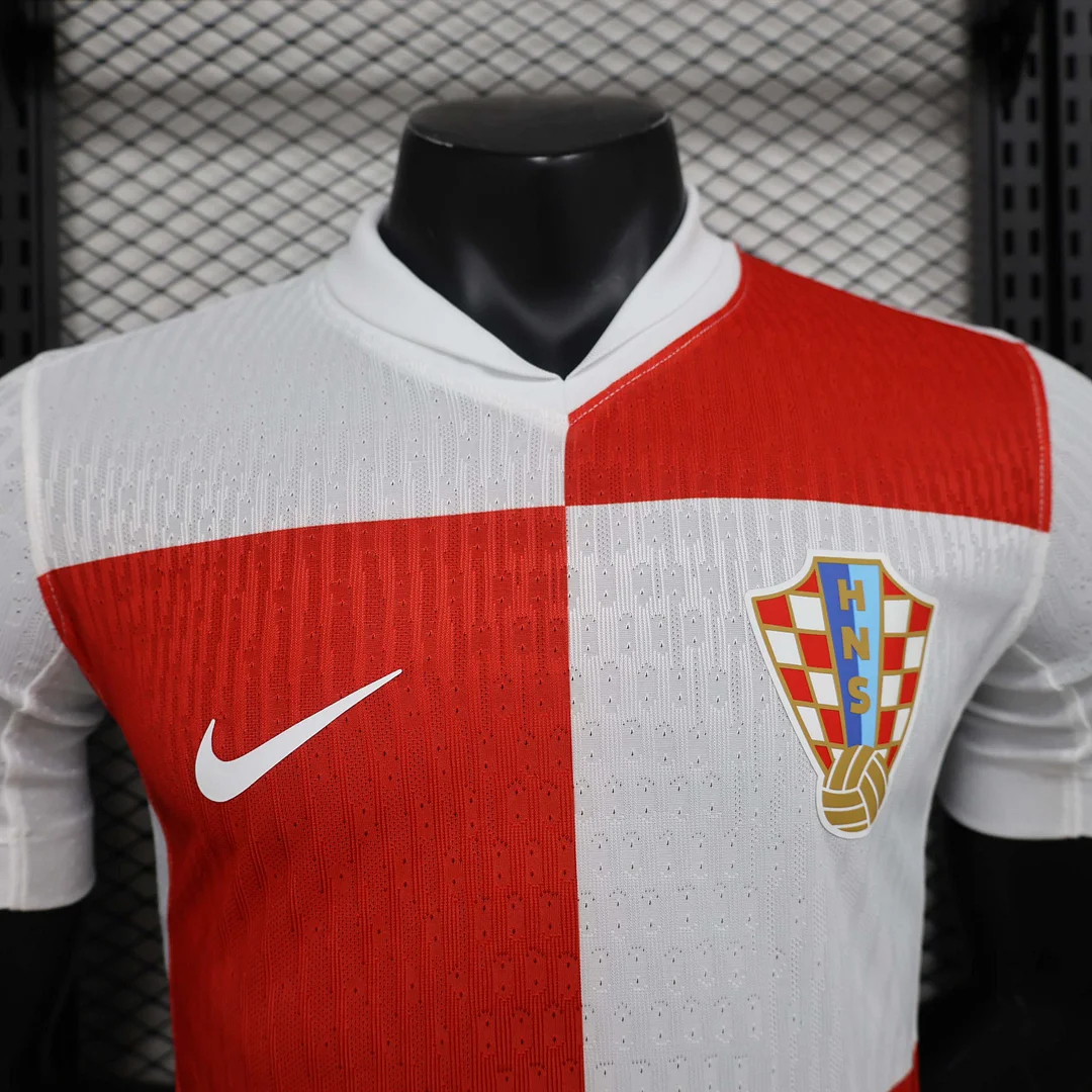 Croatia 2024 Home Stadium Jersey - Player Version - SOCCERDEALSHOP