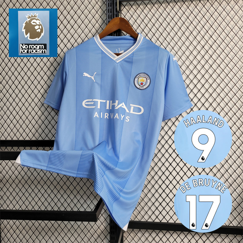 Manchester City 23-24 Home Jersey - Fans Version - SOCCERDEALSHOP