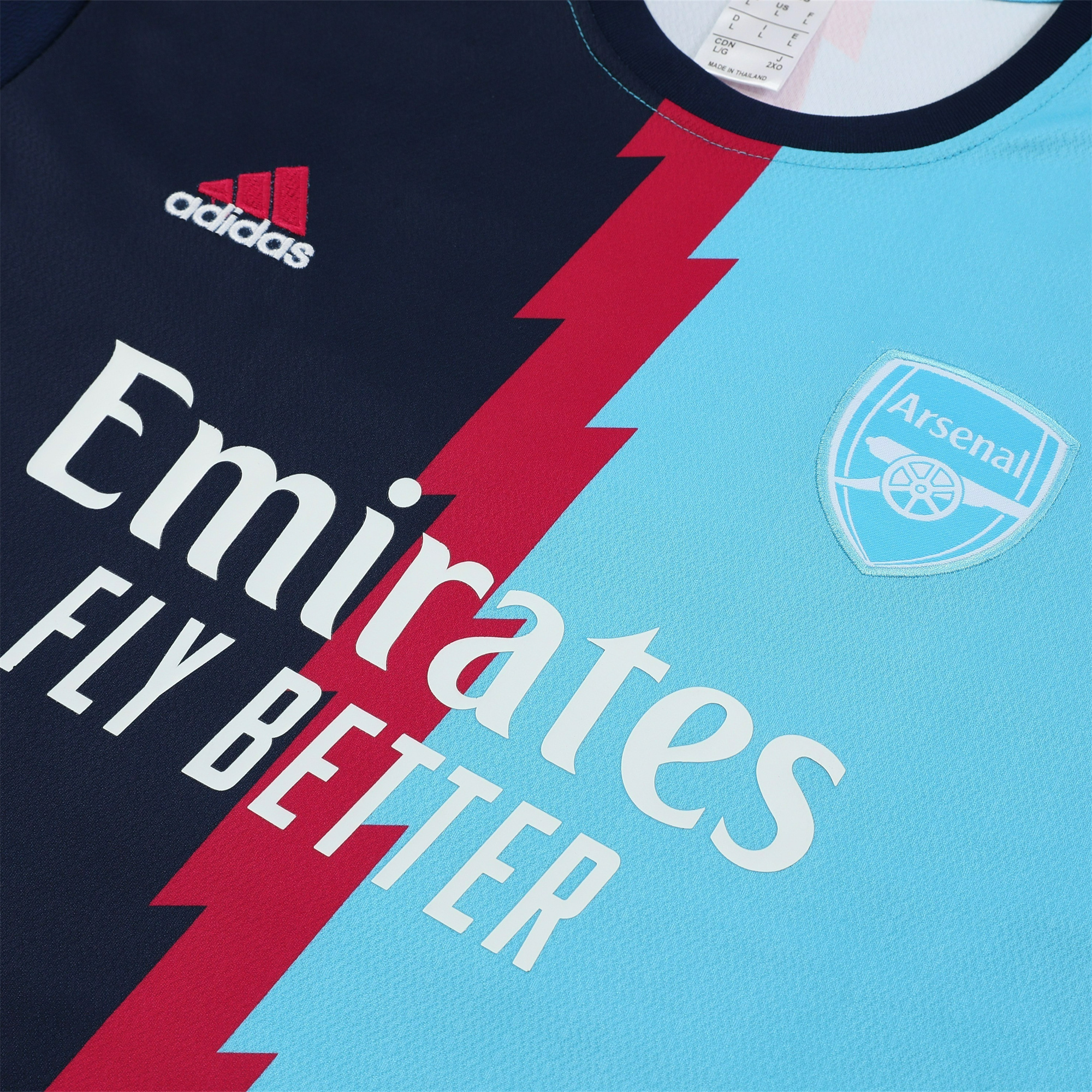 Arsenal 23-24 Short-Sleeve Training Set - Blue - SOCCERDEALSHOP