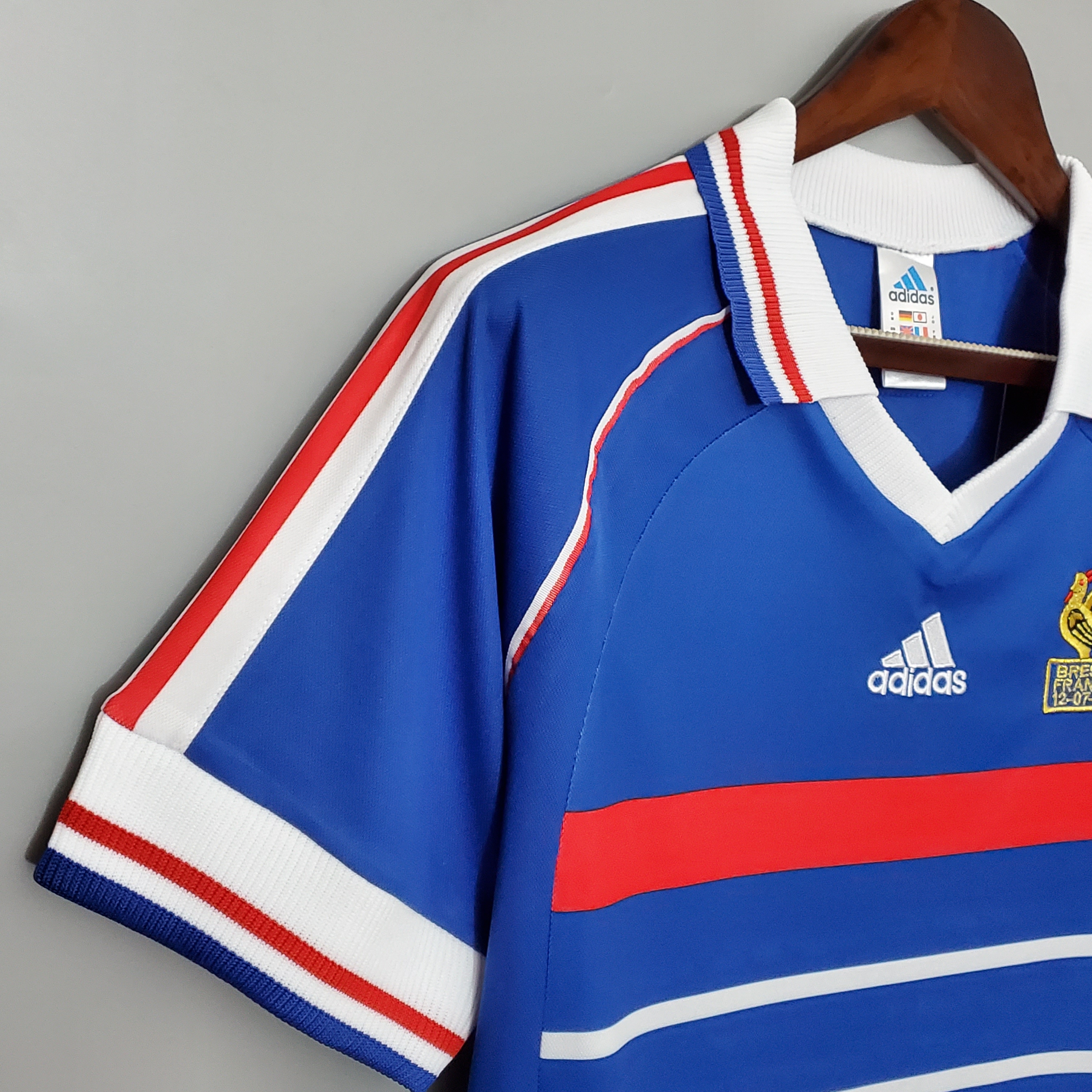 France Retro 1998 Home Jersey - SOCCERDEALSHOP