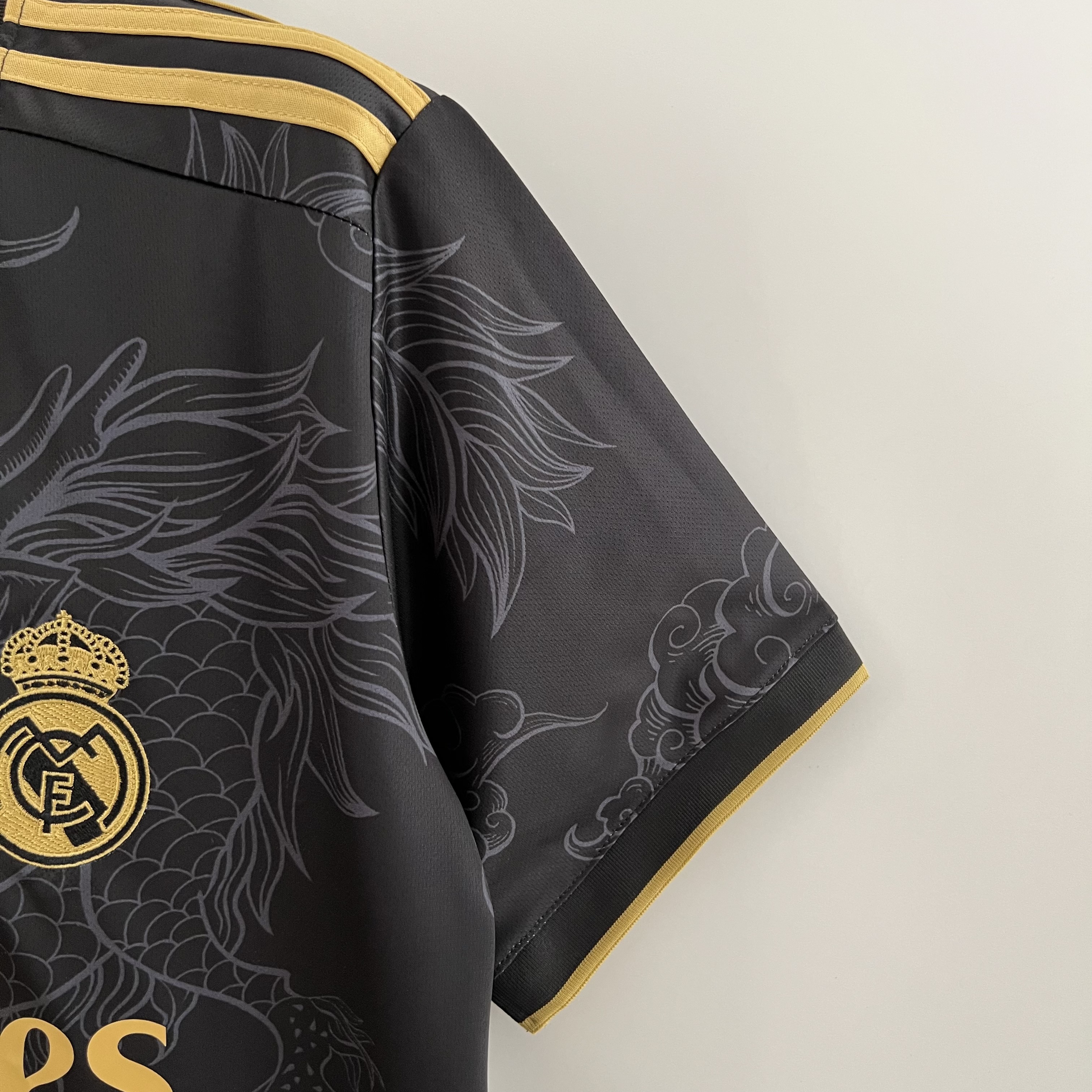Real Madrid 23-24 Black Dragon Special Edition Jersey - Fans Version - SOCCERDEALSHOP