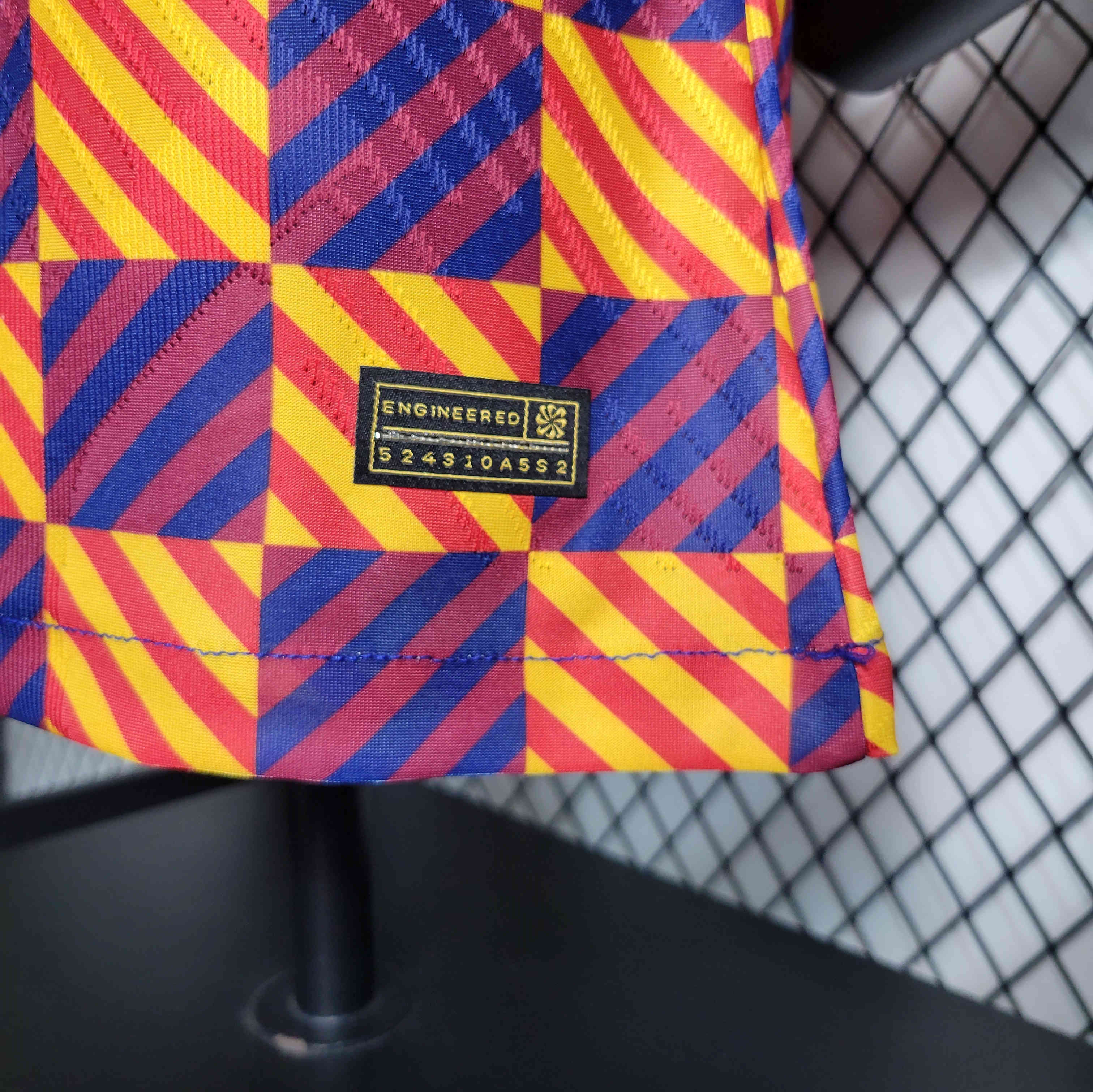 B.A.R.S.A 23-24 Home Training Jersey - Player Version - SOCCERDEALSHOP