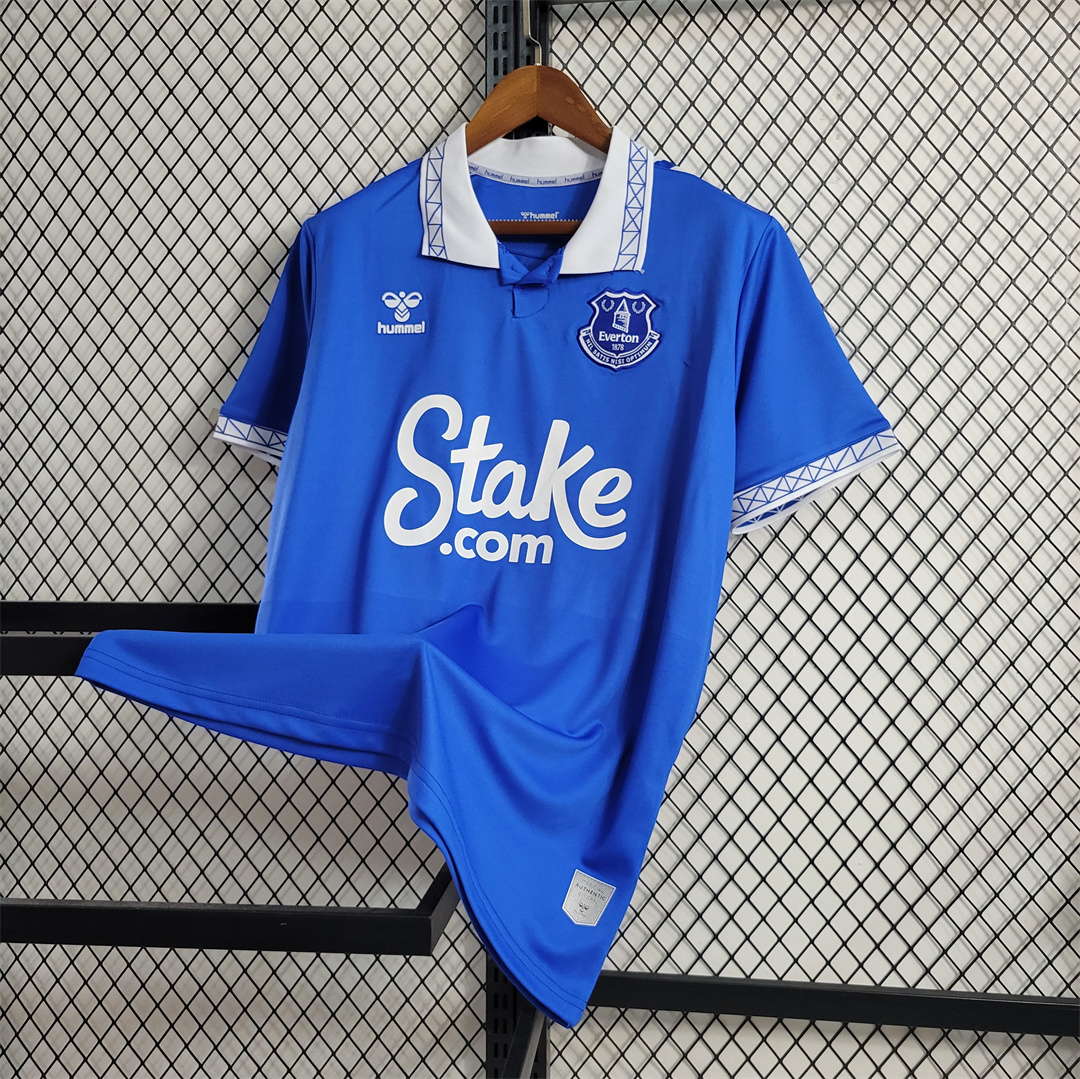 Everton 23-24 Home Stadium Jersey - Fans Version - SOCCERDEALSHOP