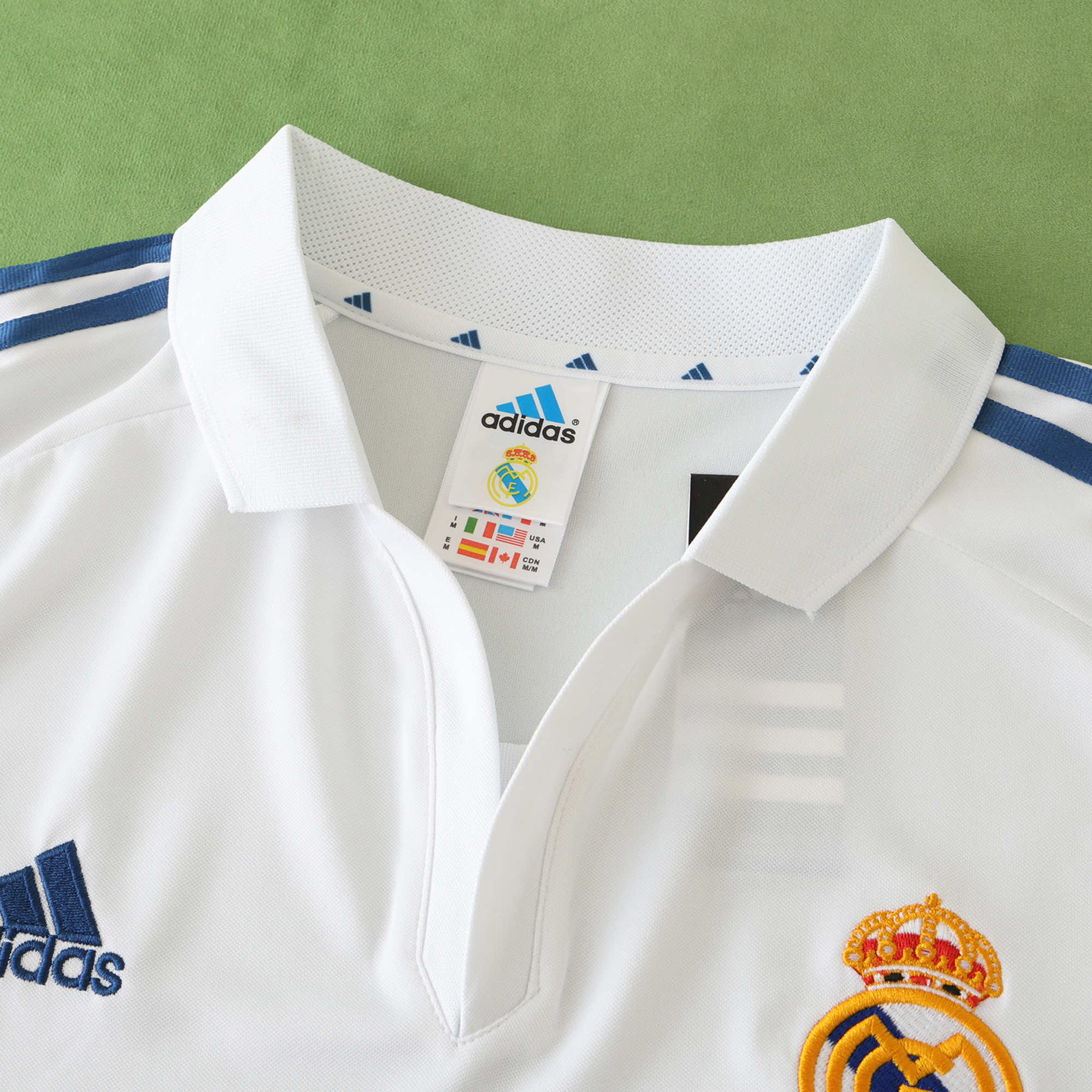 Retro Real Madrid 2001-02 Home Jersey - SOCCERDEALSHOP