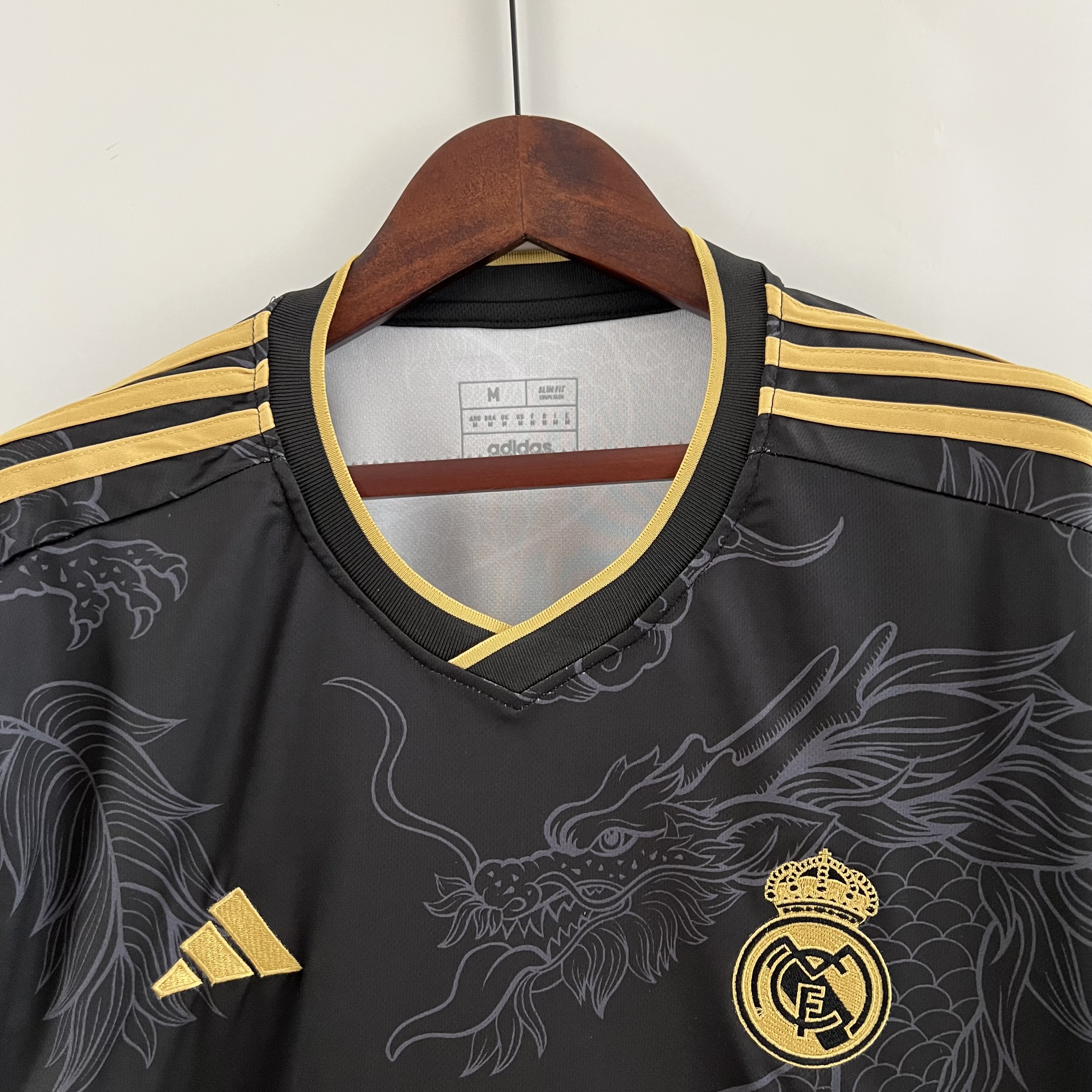 Real Madrid 23-24 Black Dragon Special Edition Jersey - Fans Version - SOCCERDEALSHOP