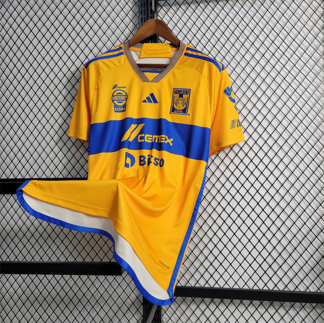 Tigres UANL 23-24 Home Stadium Jersey - Fans Version - SOCCERDEALSHOP