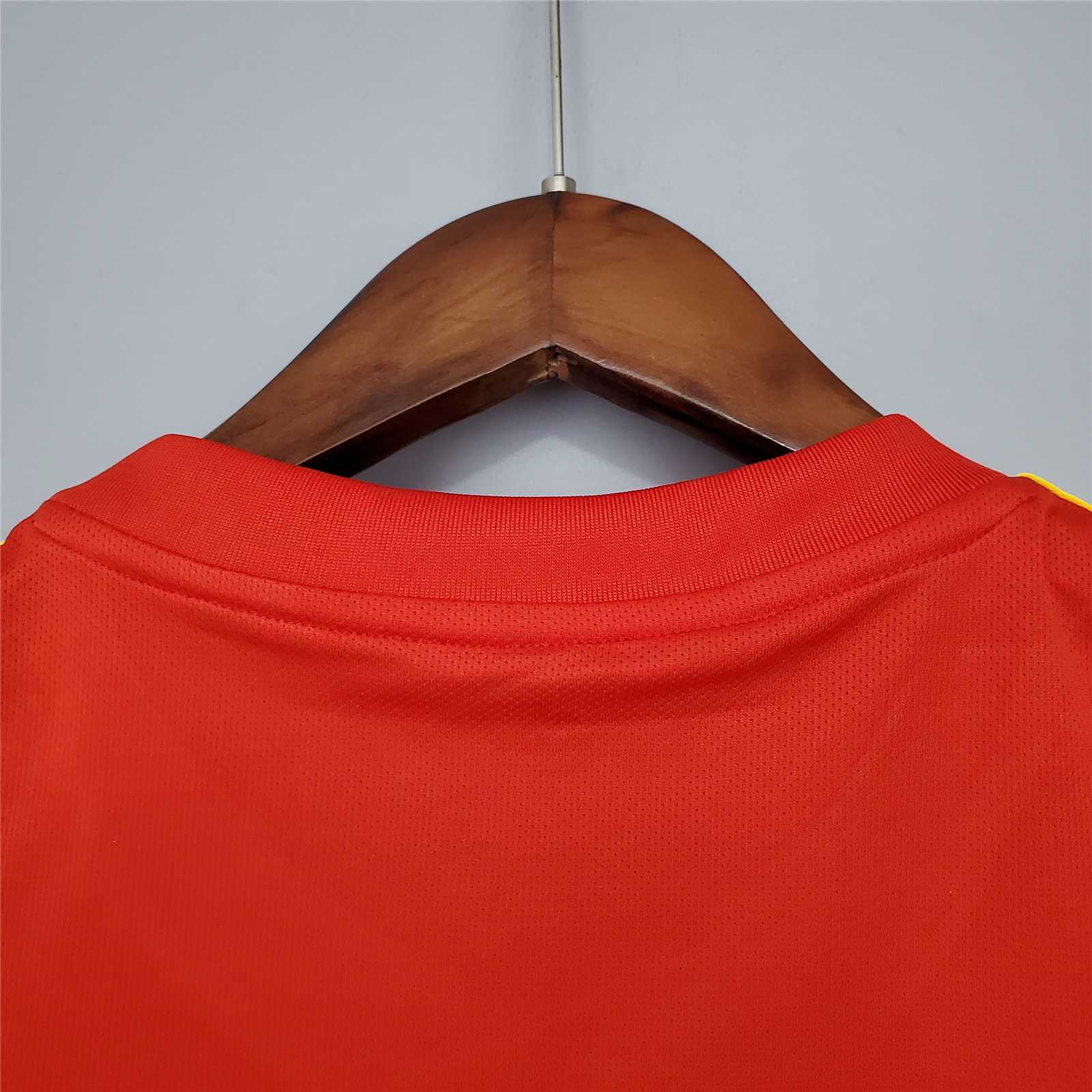 Retro Spain 2018 Home Stadium Jersey - SOCCERDEALSHOP