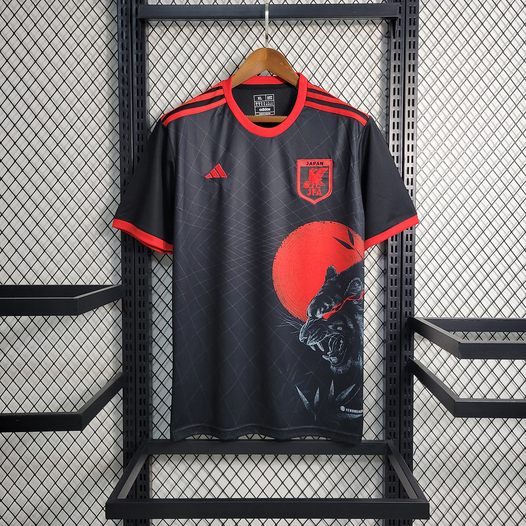 Japan 23-24 Black Leopard Head Special Edition Jersey - Fans Version - SOCCERDEALSHOP