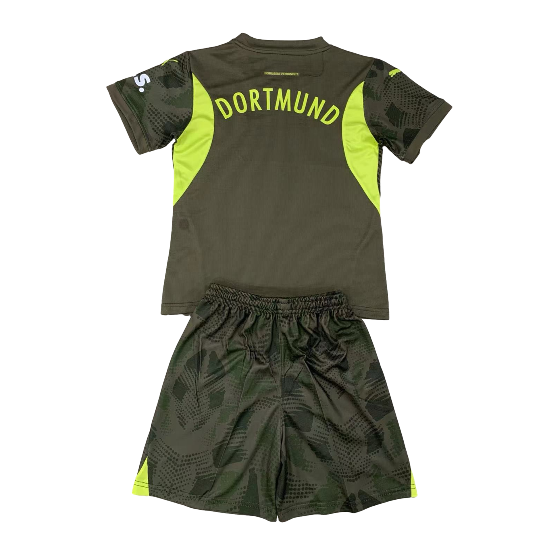 Dortmund 24-25 Goalkeeper Kids Kit - Green - SOCCERDEALSHOP