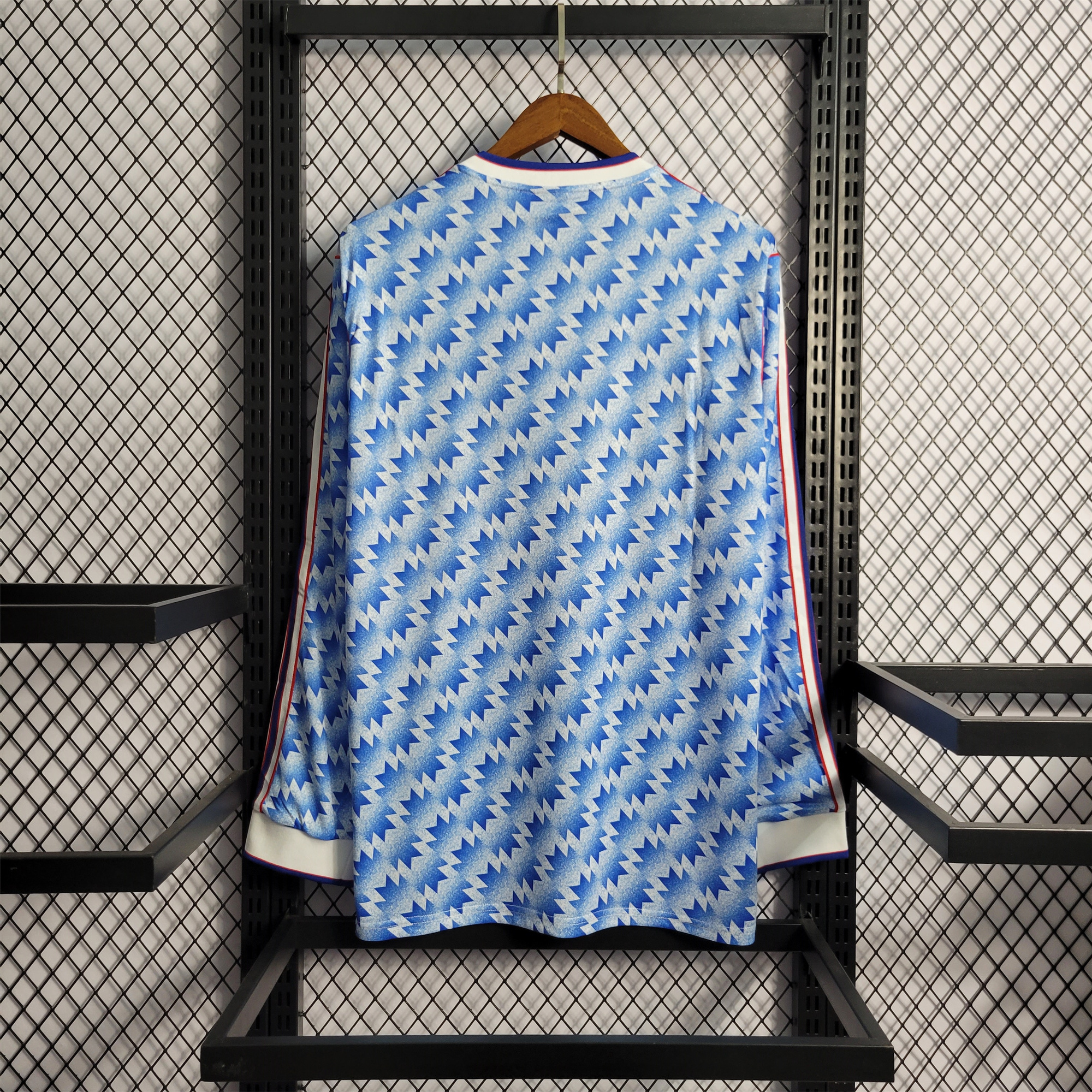 Manchester United Retro 90-92 Away Long Sleeve Jersey - SOCCERDEALSHOP