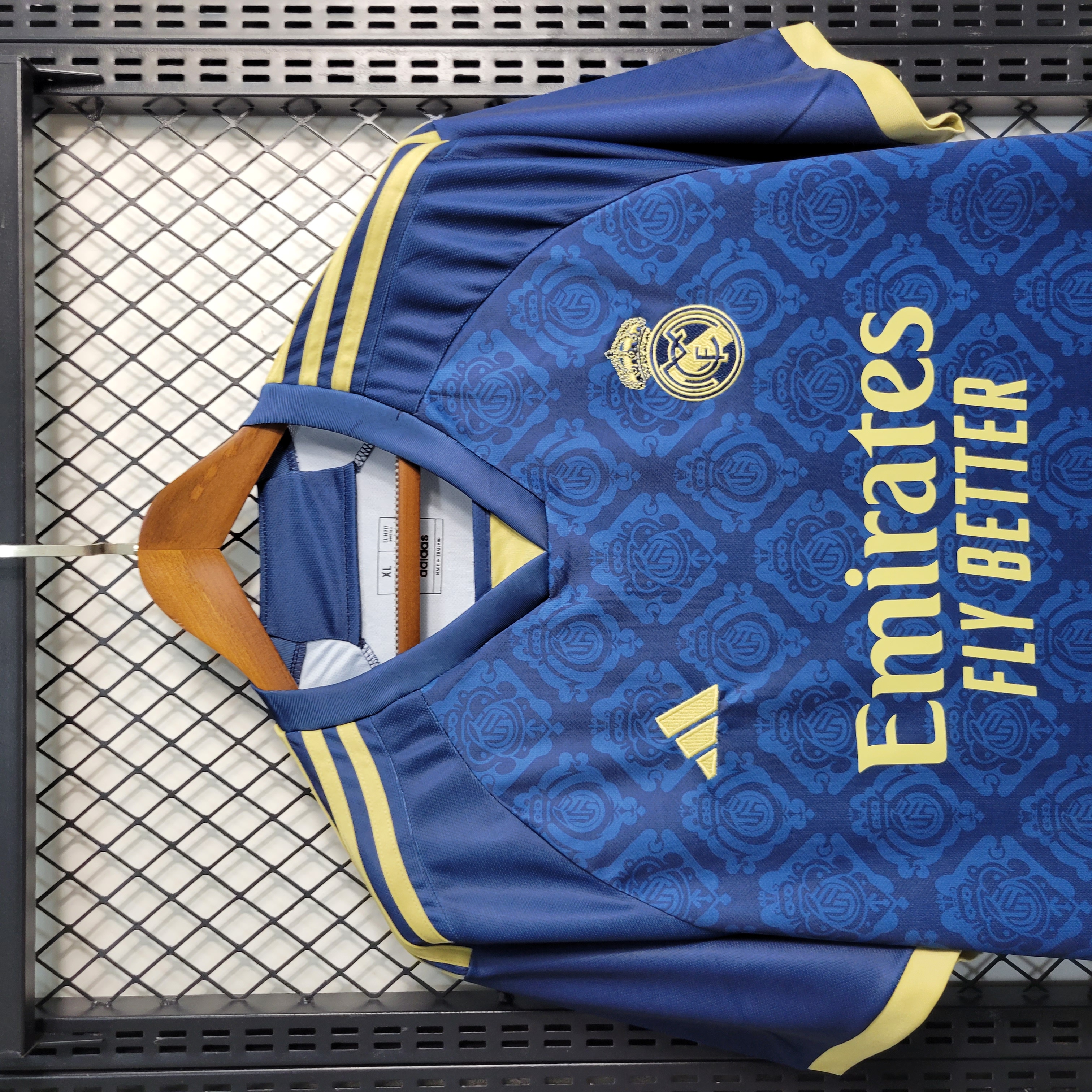 23-24 Real Madrid Blue Jersey - Fans Version - SOCCERDEALSHOP