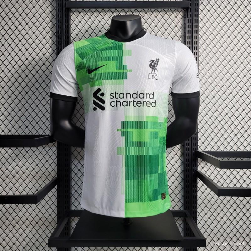 Liverpool 23-24 Away Jersey - Player Version - SOCCERDEALSHOP