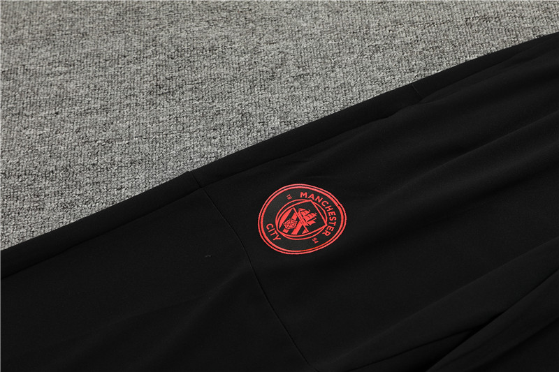 Manchester City 23-24 Kids Long Sleeve Training Set Orange - SOCCERDEALSHOP