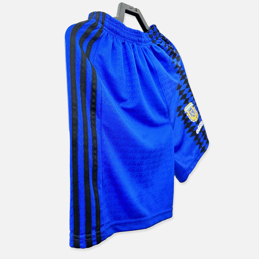 Retro Argentina 1994 Away Stadium Shorts - SOCCERDEALSHOP