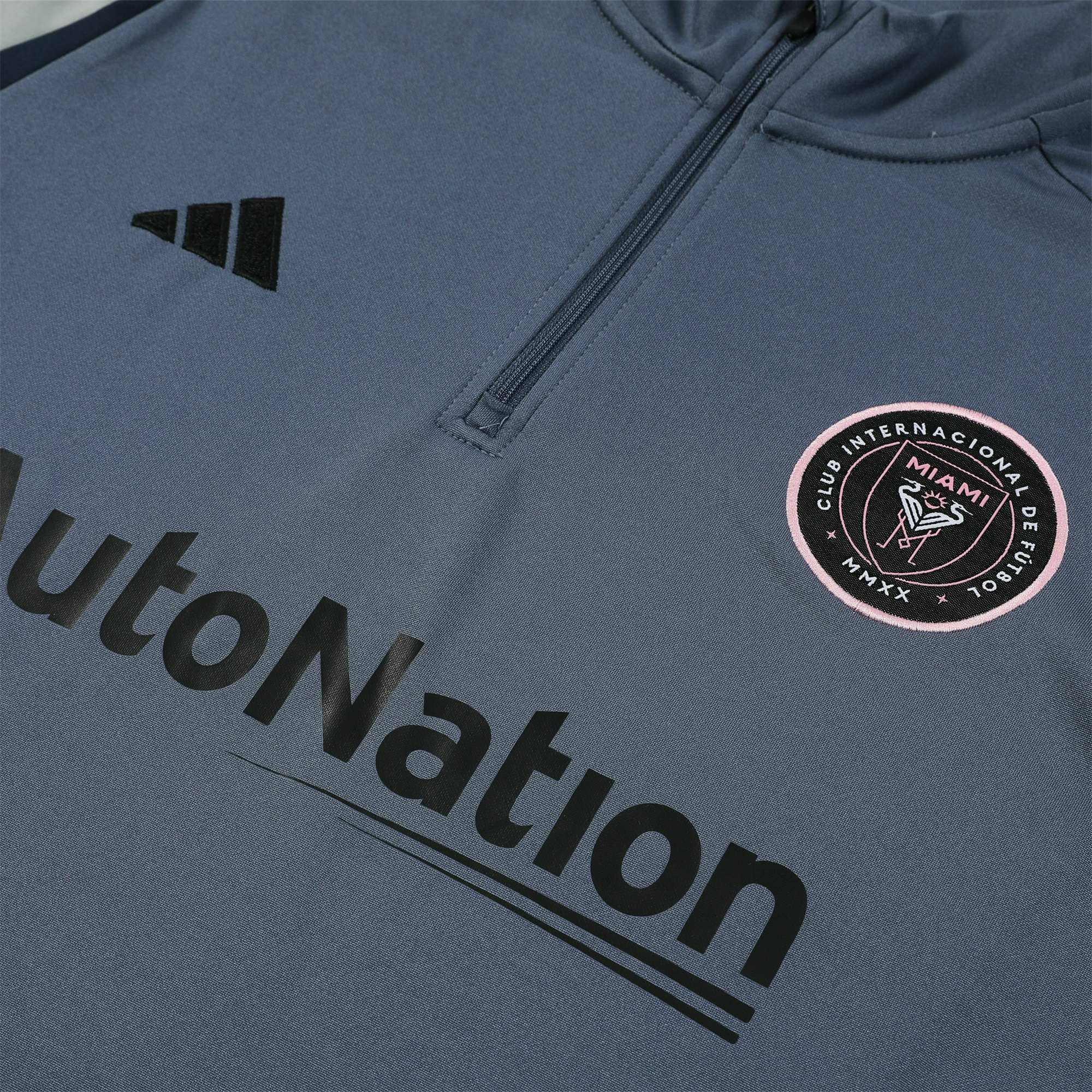 INT M.A.M 23-24 Long Sleeve Training Set Blue - SOCCERDEALSHOP