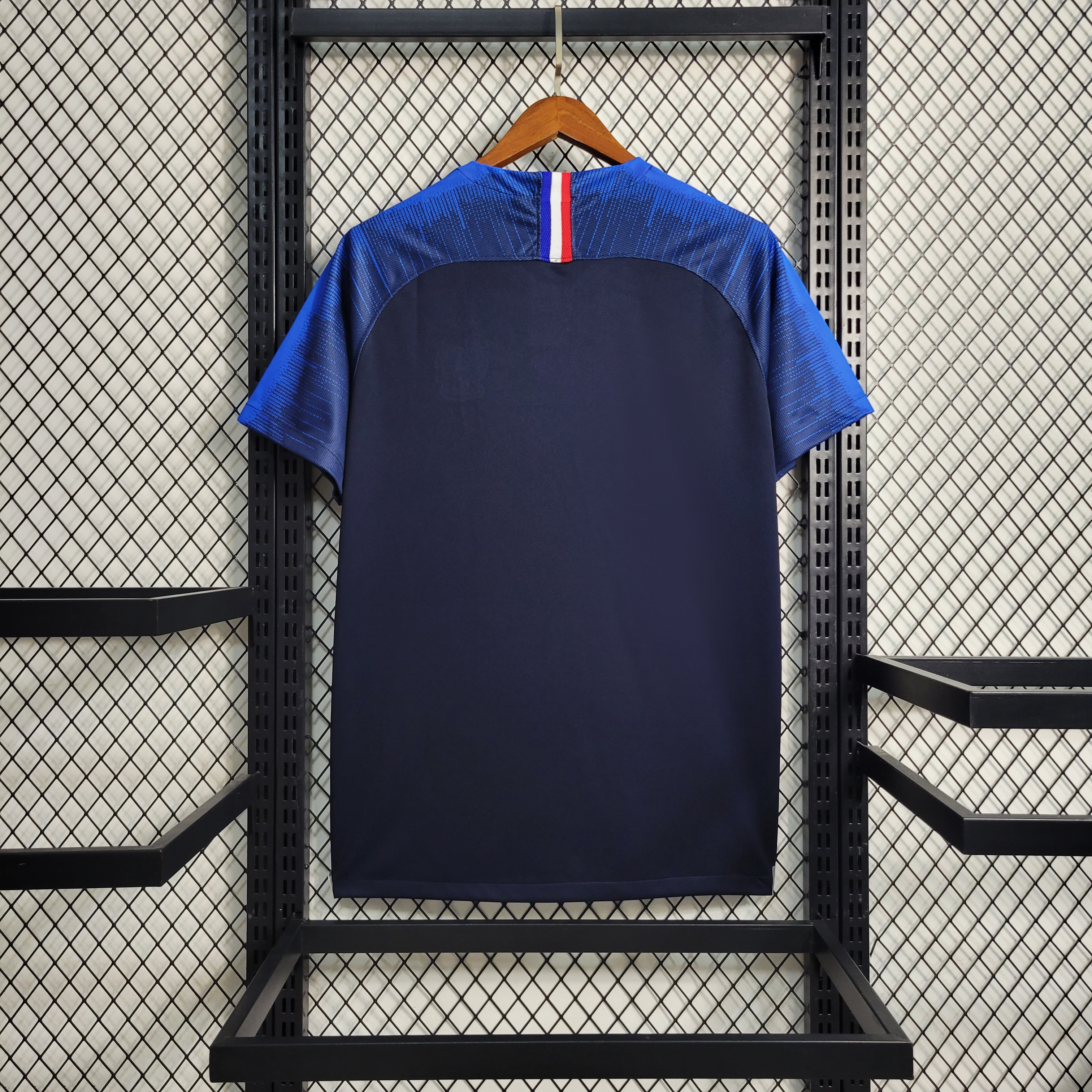 Retro France 2018 Home Stadium Jersey - SOCCERDEALSHOP