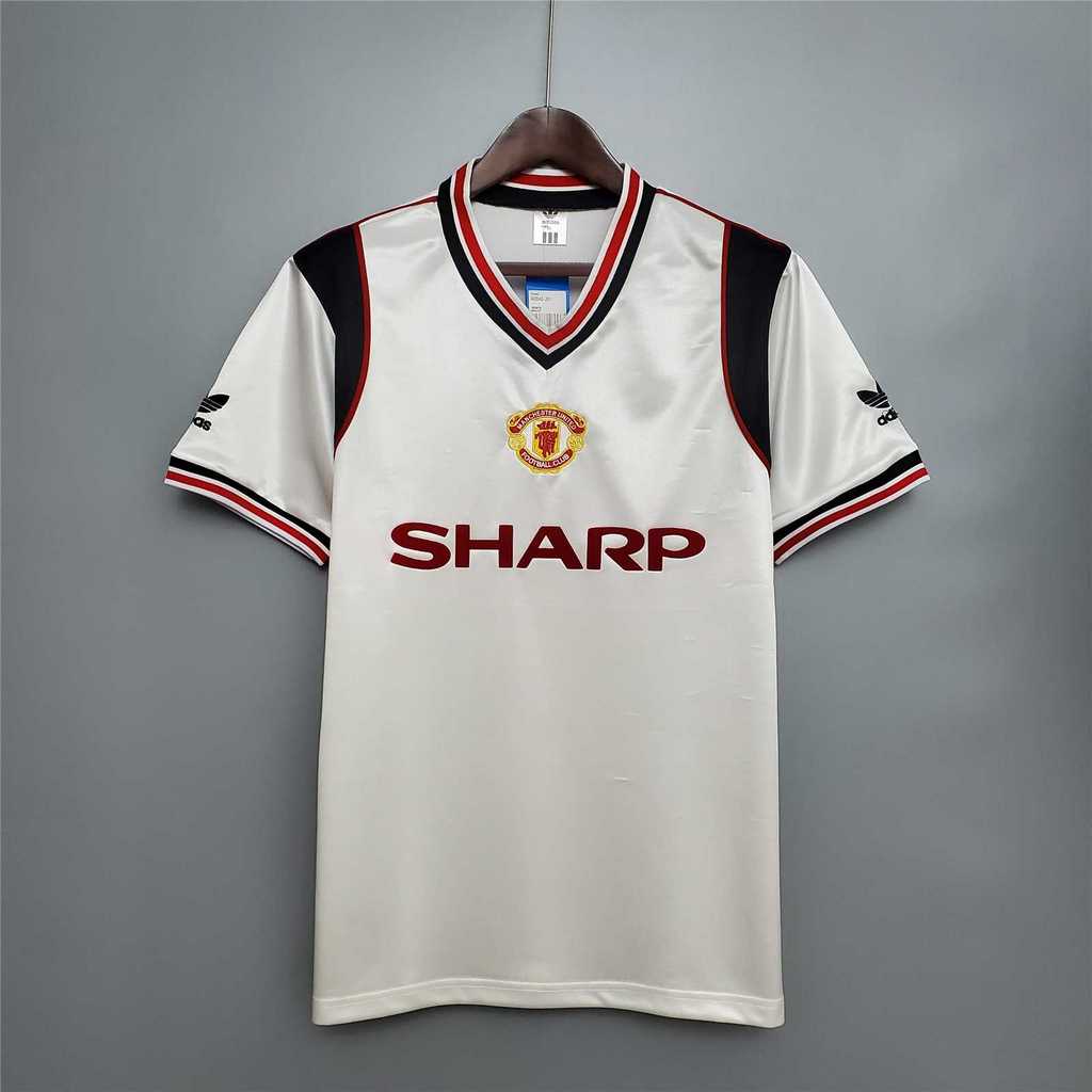 Manchester United Retro 85-86 Away Jersey - SOCCERDEALSHOP