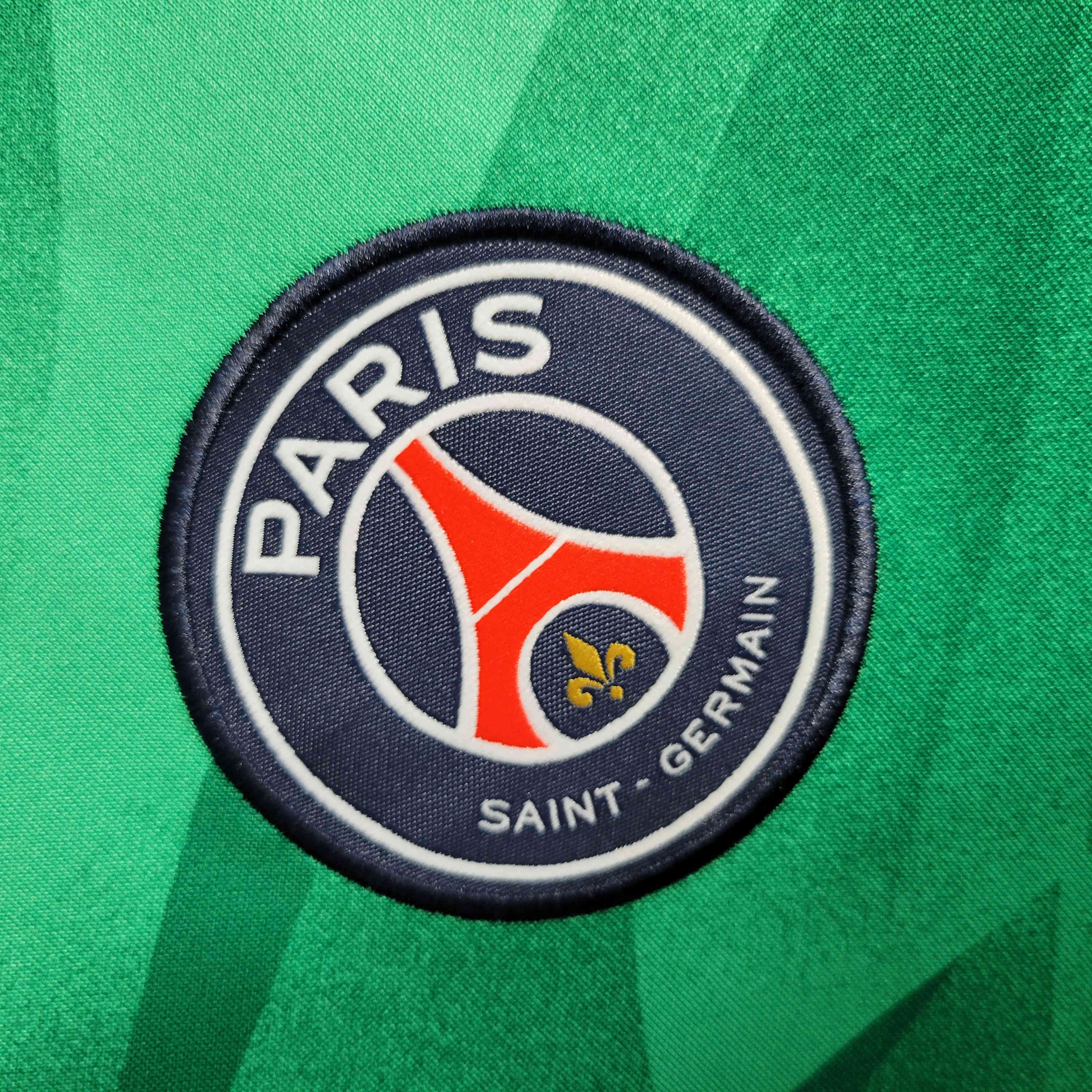 23/24 Paris Saint-Germain PSG Green Goalkeeper Jersey - Fans Version - SOCCERDEALSHOP