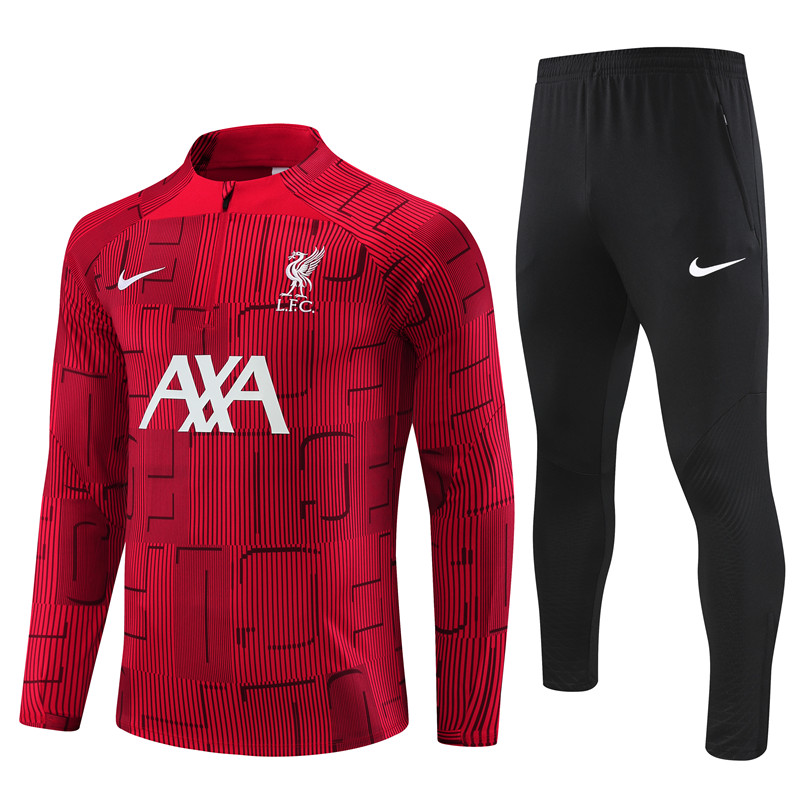 23-24 Liverpool Red camouflage Training suit - SOCCERDEALSHOP