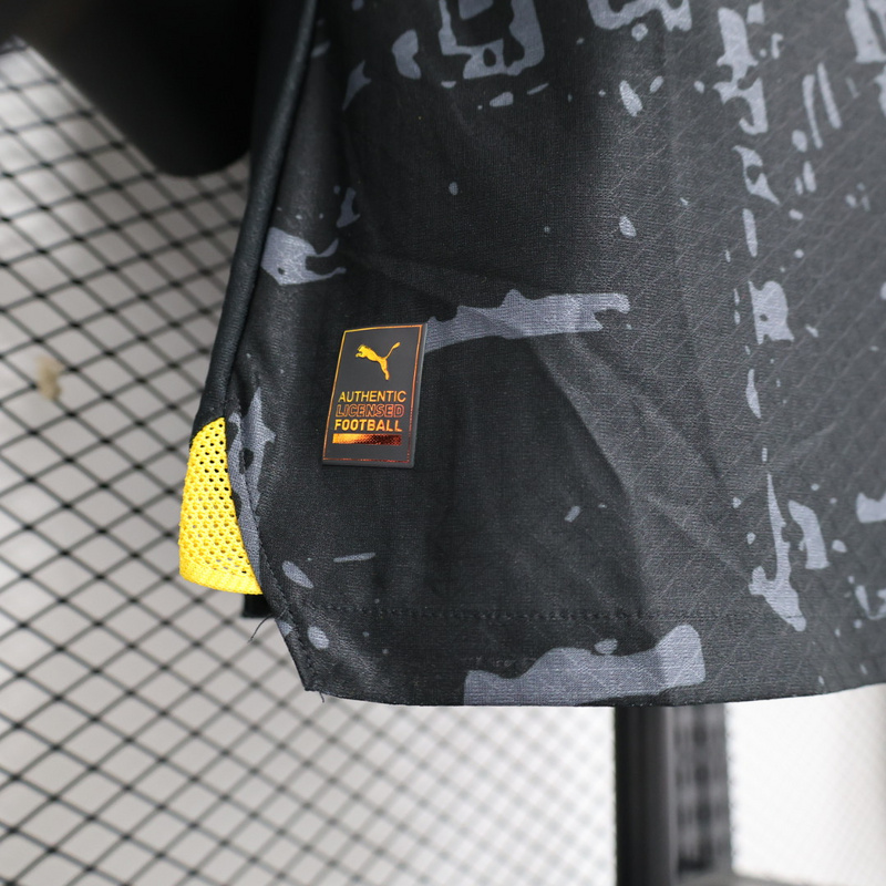 Dortmund 23-24 Away Jersey - Player Version - SOCCERDEALSHOP