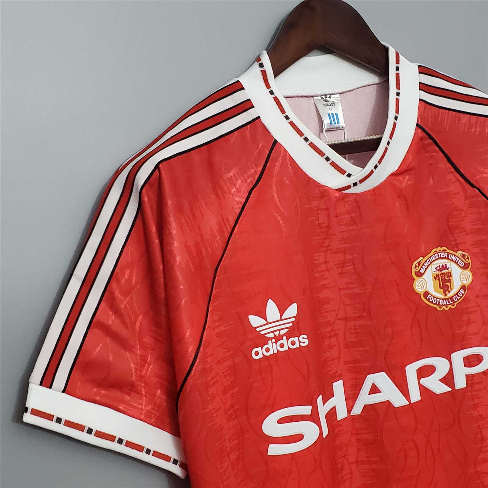 Manchester United Retro 91-92 Home Jersey - SOCCERDEALSHOP
