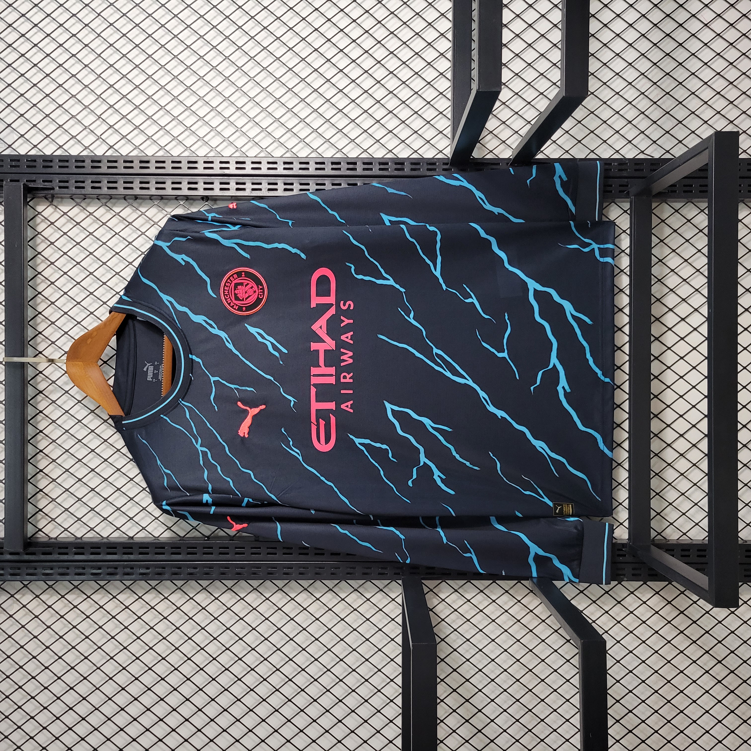 Manchester City 23-24 Third Long Sleeve Jersey - Fans Version - SOCCERDEALSHOP