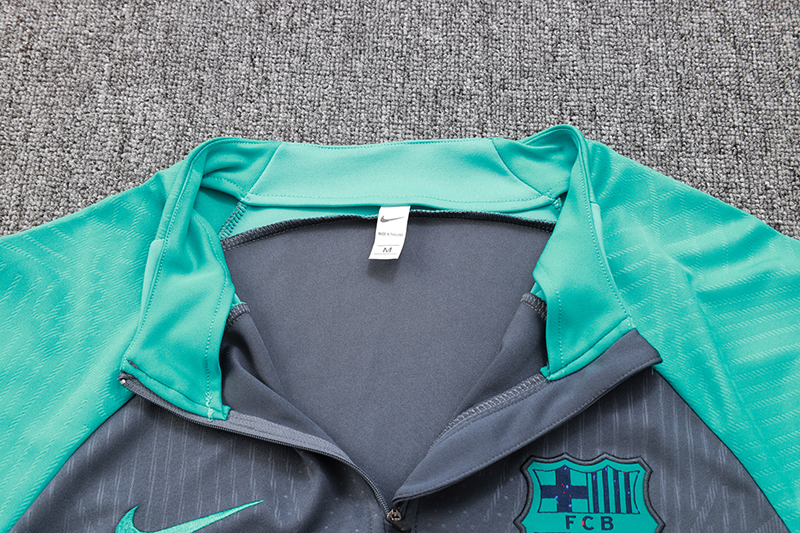 B.A.R.S.A 23-24 Long Sleeve Training Set - Grey - SOCCERDEALSHOP