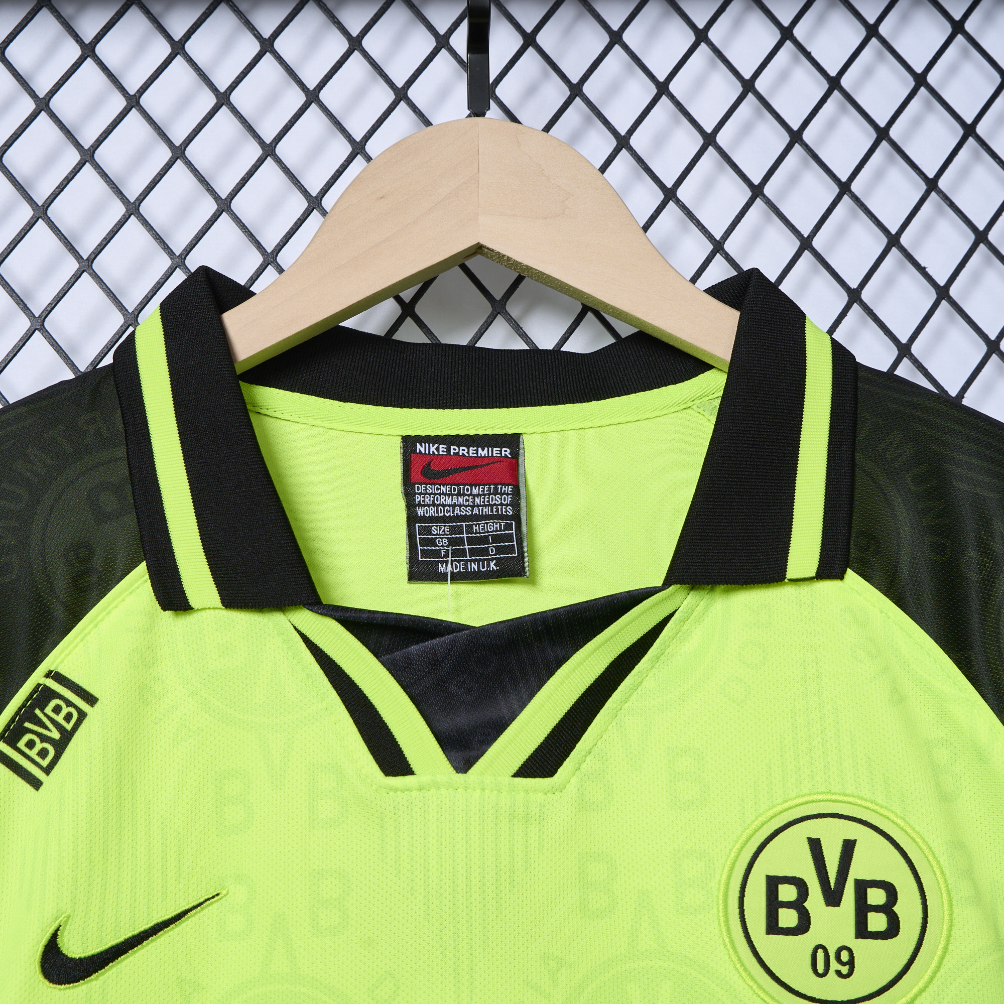 Retro Dortmund 1996-97 European Home Jersey - SOCCERDEALSHOP