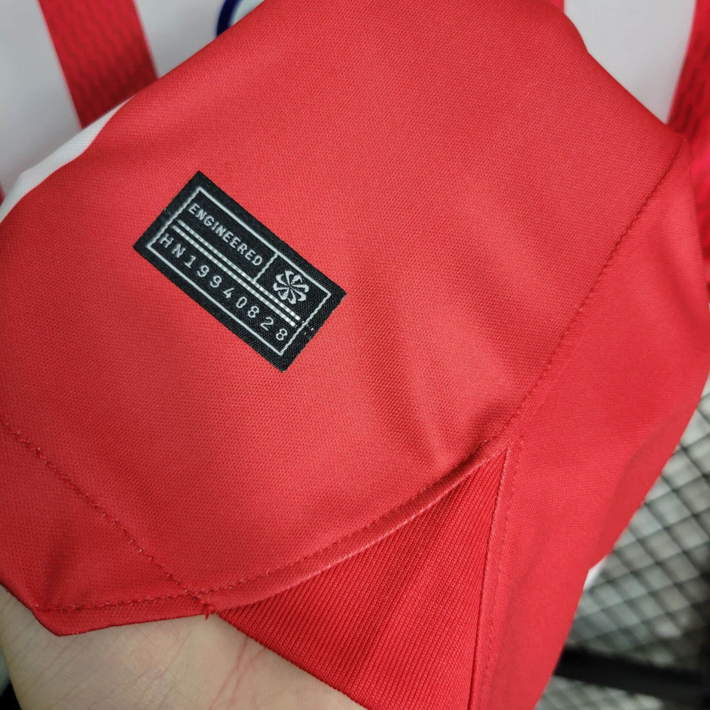 Atletico Madrid 23-24 Home Stadium Jersey - Fans Version - SOCCERDEALSHOP