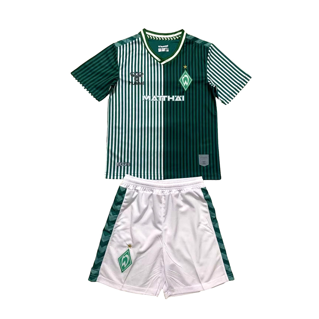 Werder Bremen 23-24 Home Stadium Kids Kit - SOCCERDEALSHOP