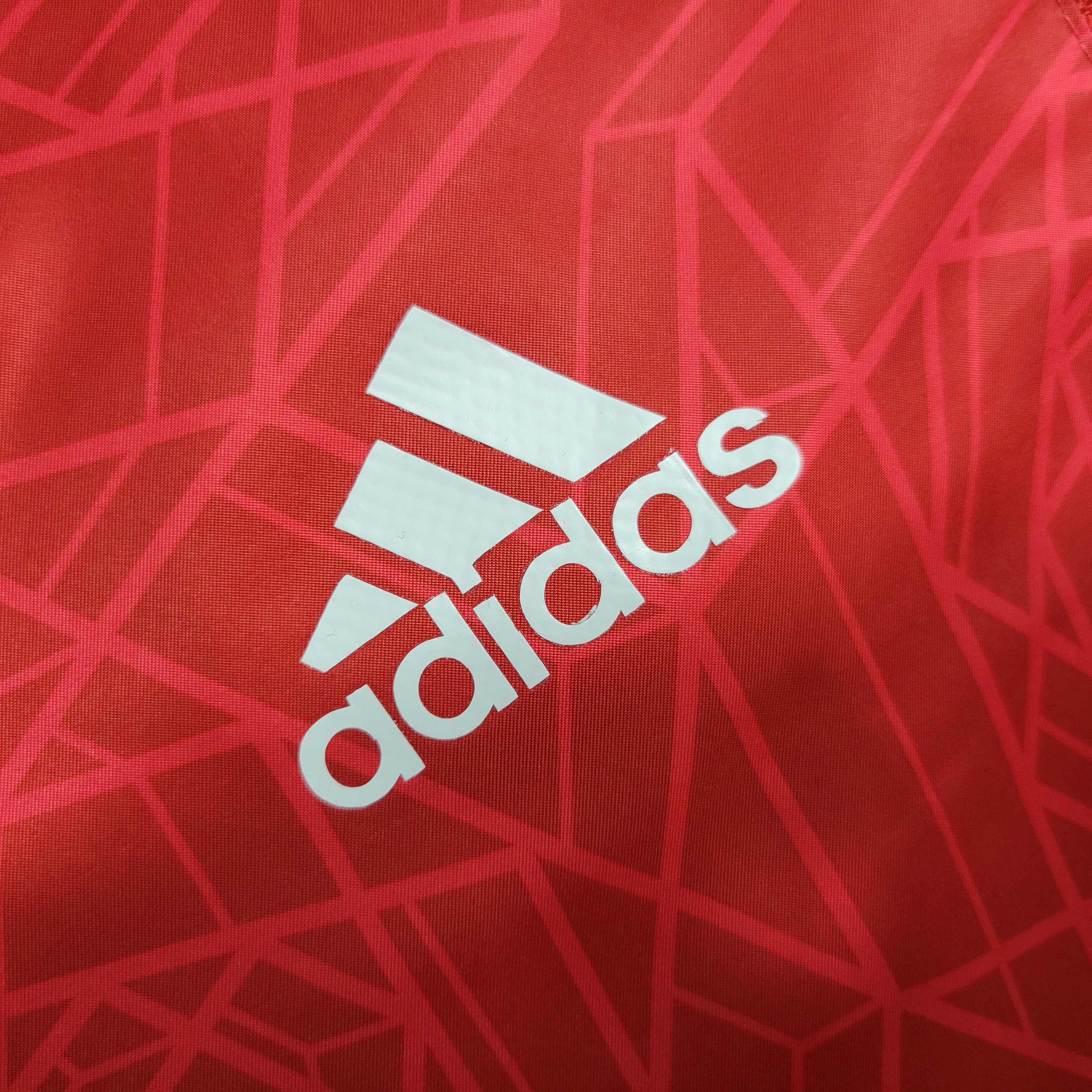 Manchester United 23-24 DNA Windbreaker Jacket - Red - SOCCERDEALSHOP