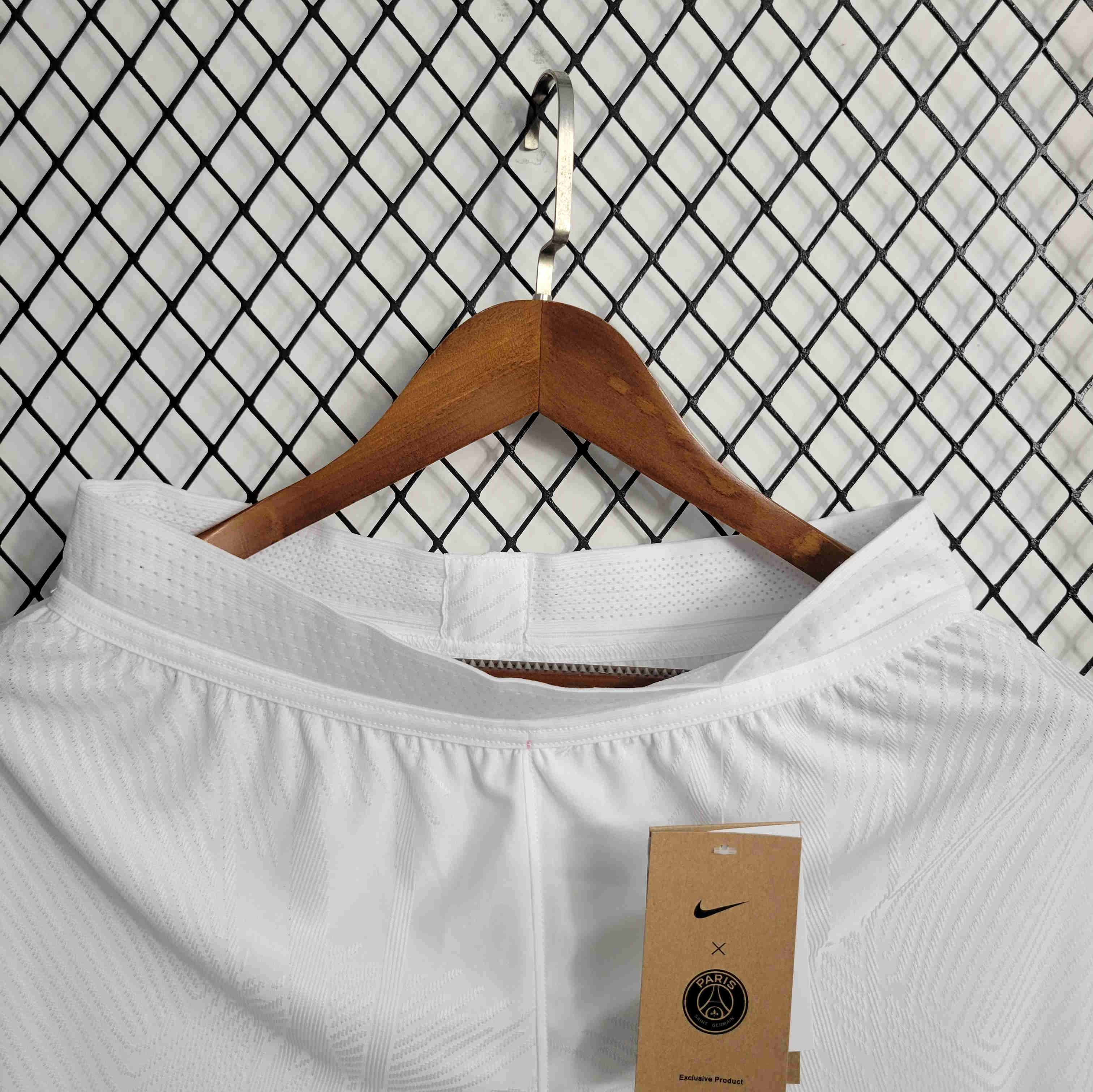 Paris Saint Germain PSG 23-24 White Shorts - Player Version - SOCCERDEALSHOP