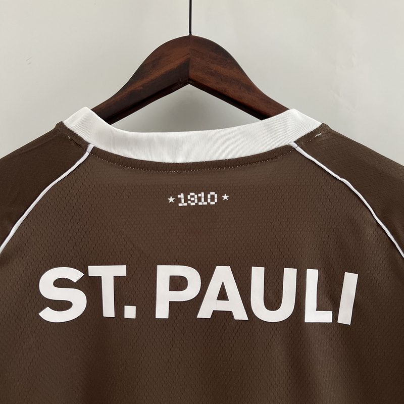St. Pauli 23-24 Home Stadium Jersey - Fans Version - SOCCERDEALSHOP
