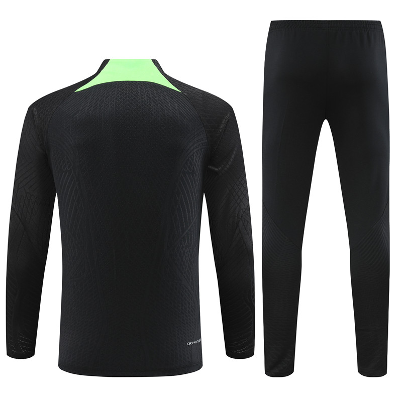 23-24 Liverpool Black Long Sleeve Training Set - SOCCERDEALSHOP