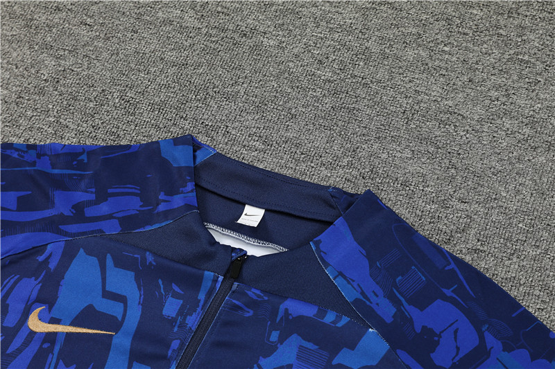 Che 23-24 Long Sleeve Training Set -Blue Camouflage - SOCCERDEALSHOP