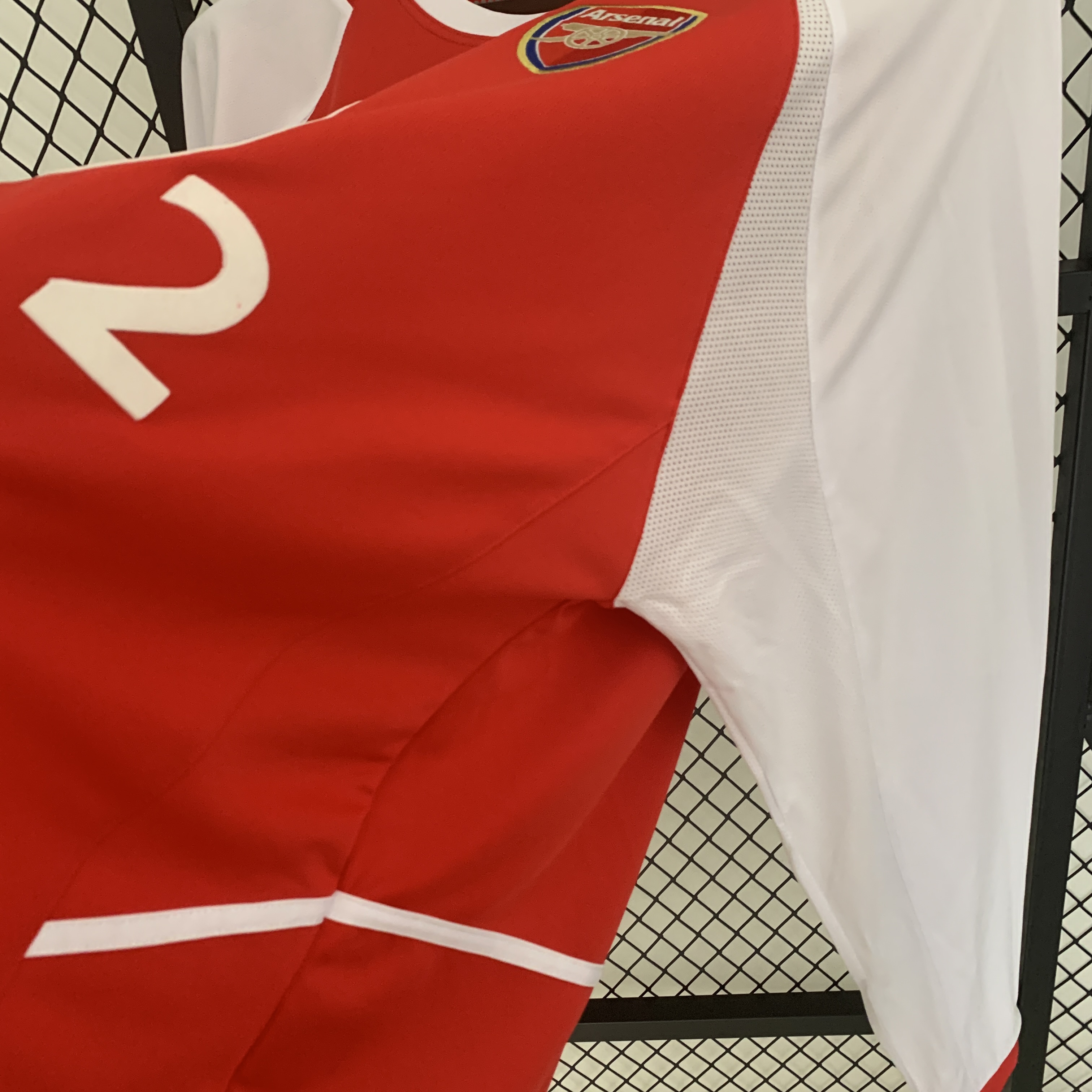 Retro Arsenal 02-04 Home Stadium Long Sleeve Jersey - SOCCERDEALSHOP