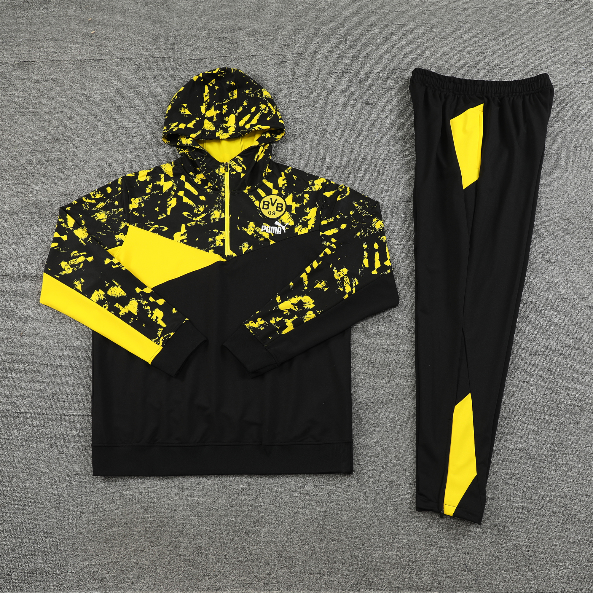 Dortmund 23-24 Men's Training Hoodie + Pants - SOCCERDEALSHOP