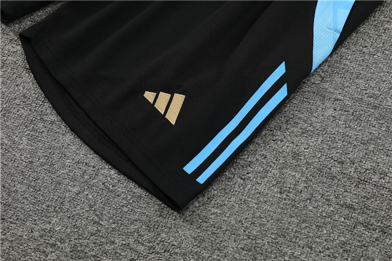 Argentina 2024 Short-Sleeve Training Set - Gold - SOCCERDEALSHOP