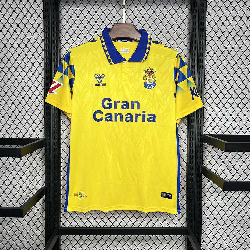 Las Palmas 24-25 Home Stadium Jersey - Fans Version - SOCCERDEALSHOP